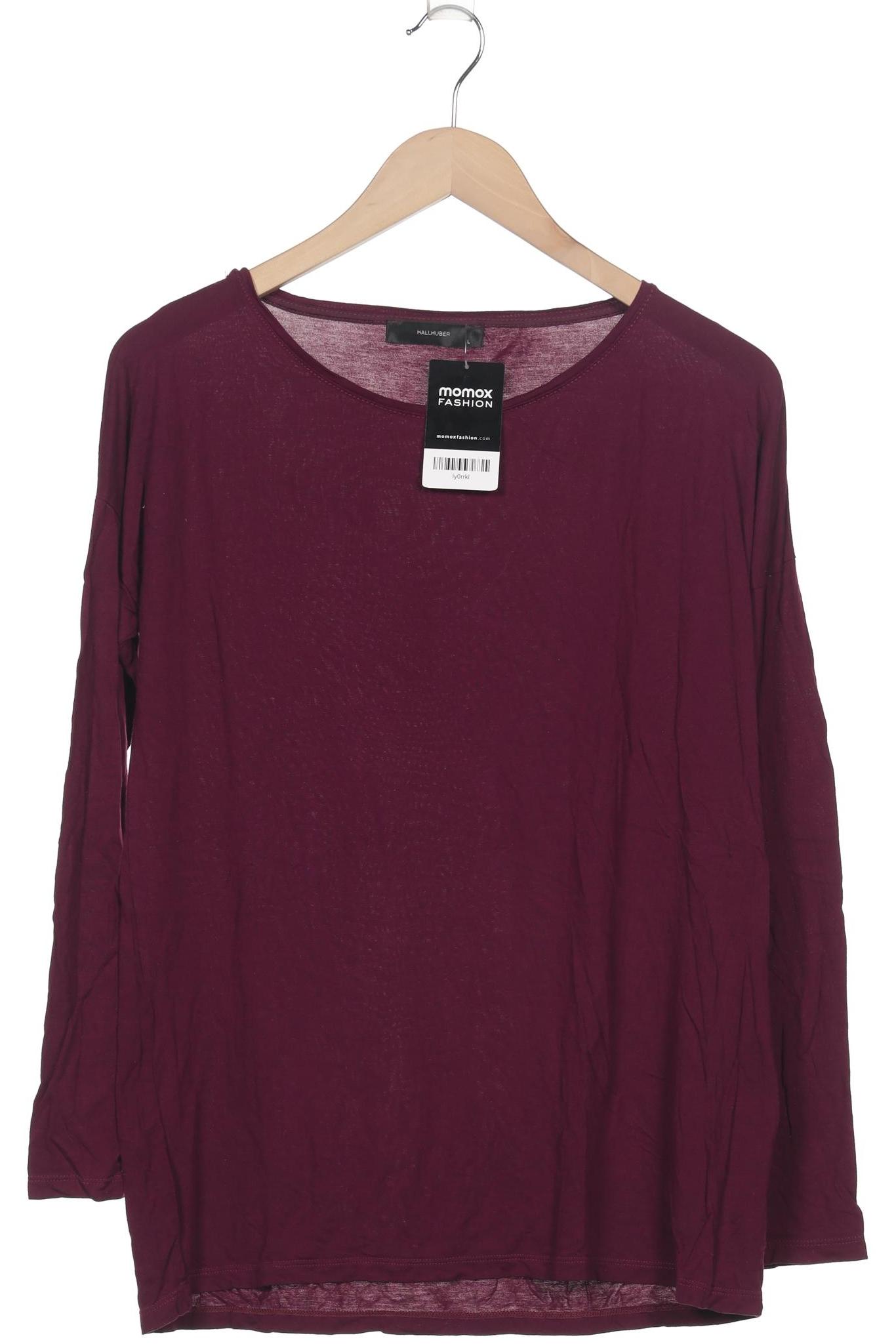 

Hallhuber Damen Langarmshirt, bordeaux, Gr. 42