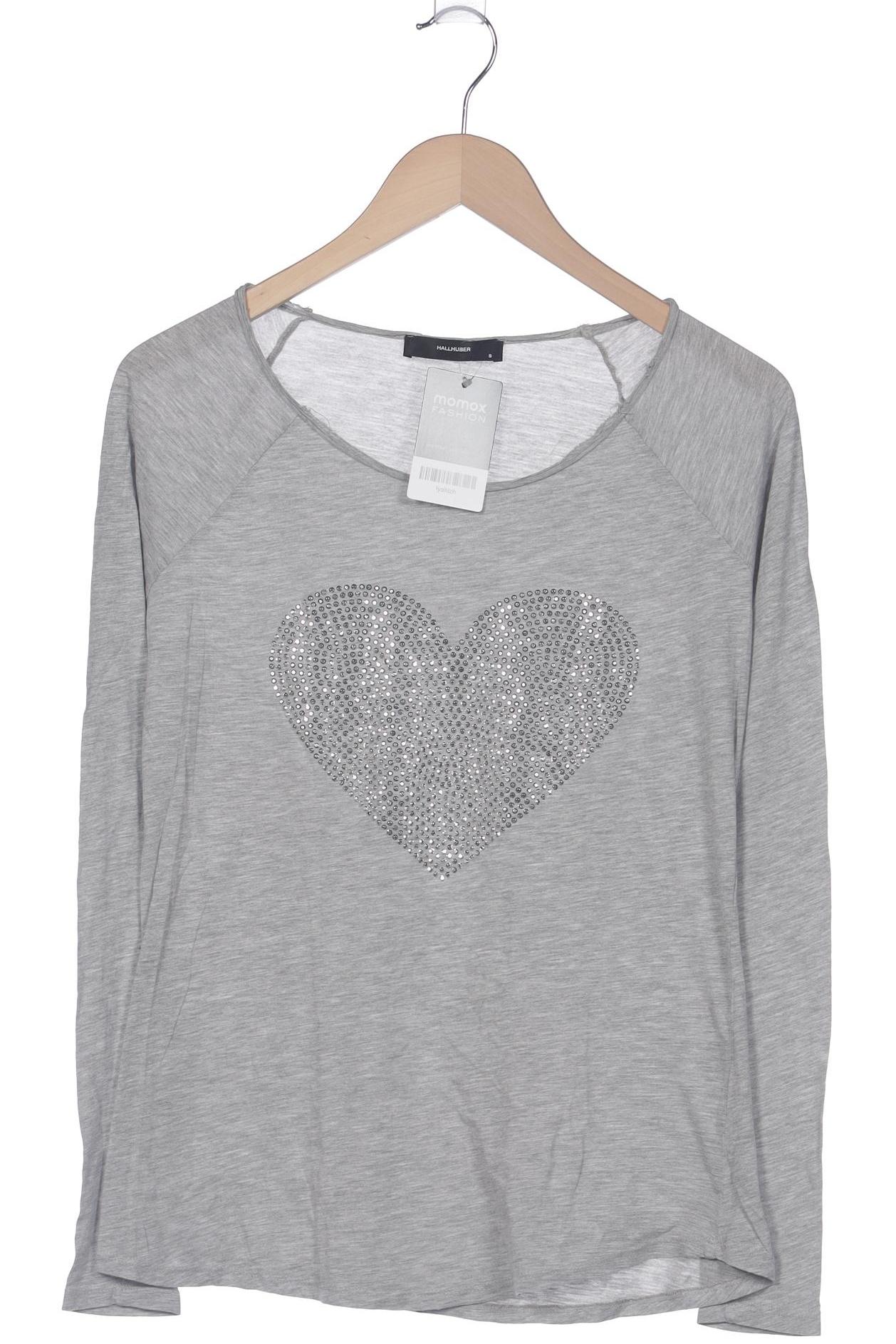 

Hallhuber Damen Langarmshirt, grau, Gr. 36