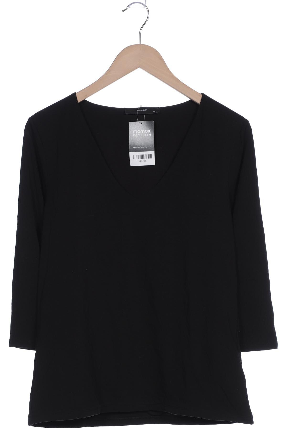 

Hallhuber Damen Langarmshirt, schwarz, Gr. 44