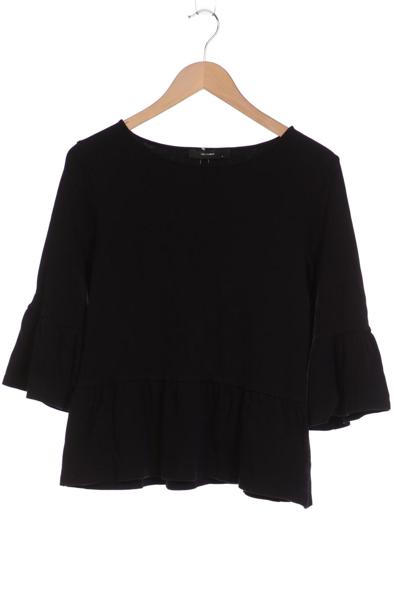 

Hallhuber Damen Langarmshirt, schwarz