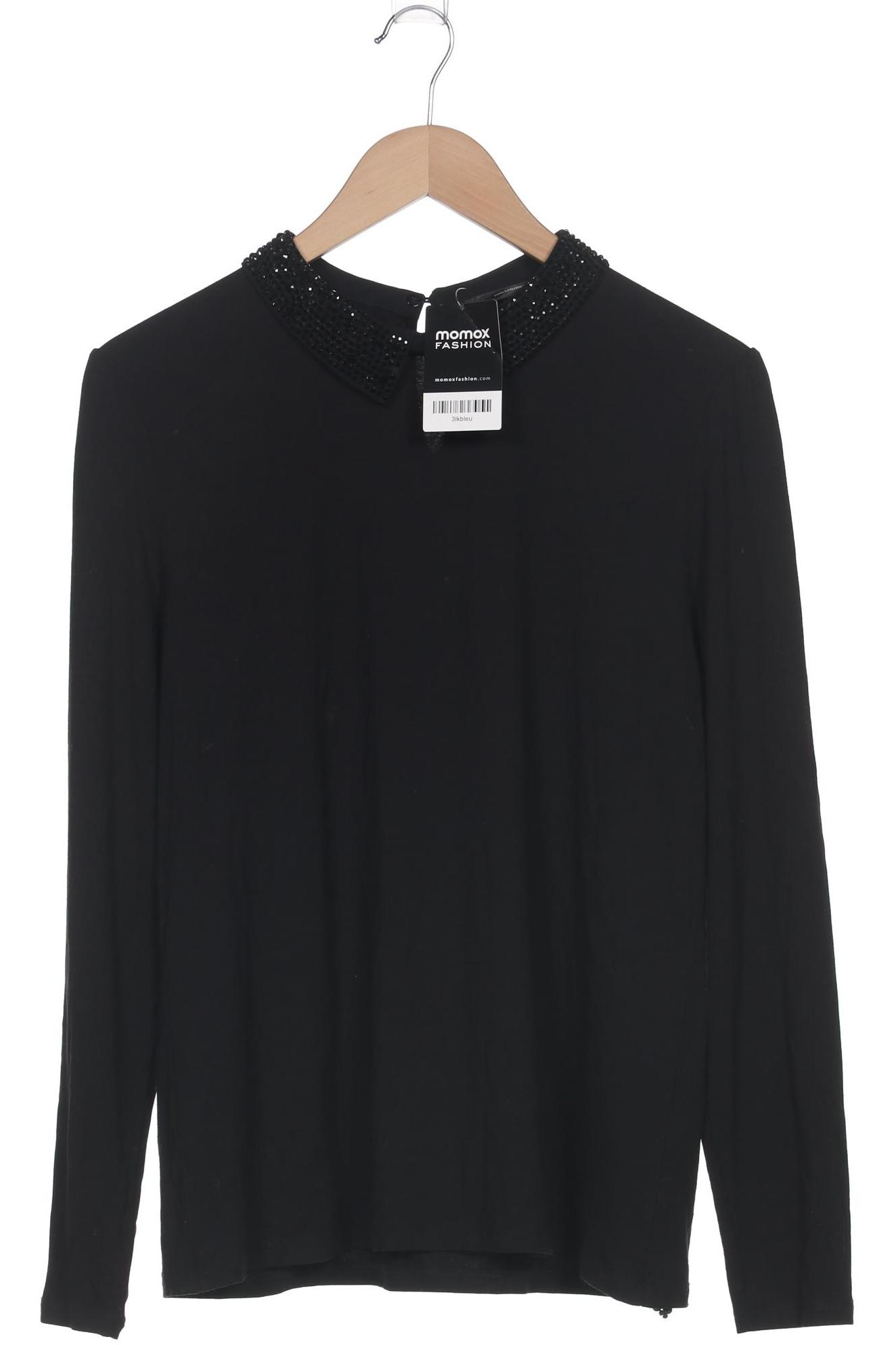

Hallhuber Damen Langarmshirt, schwarz, Gr. 46