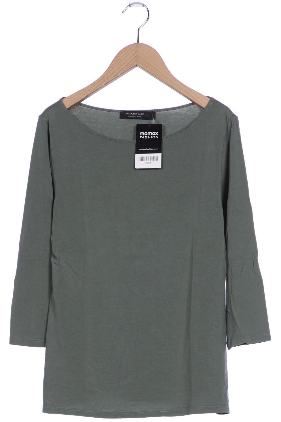 

Hallhuber Damen Langarmshirt, grün, Gr. 42