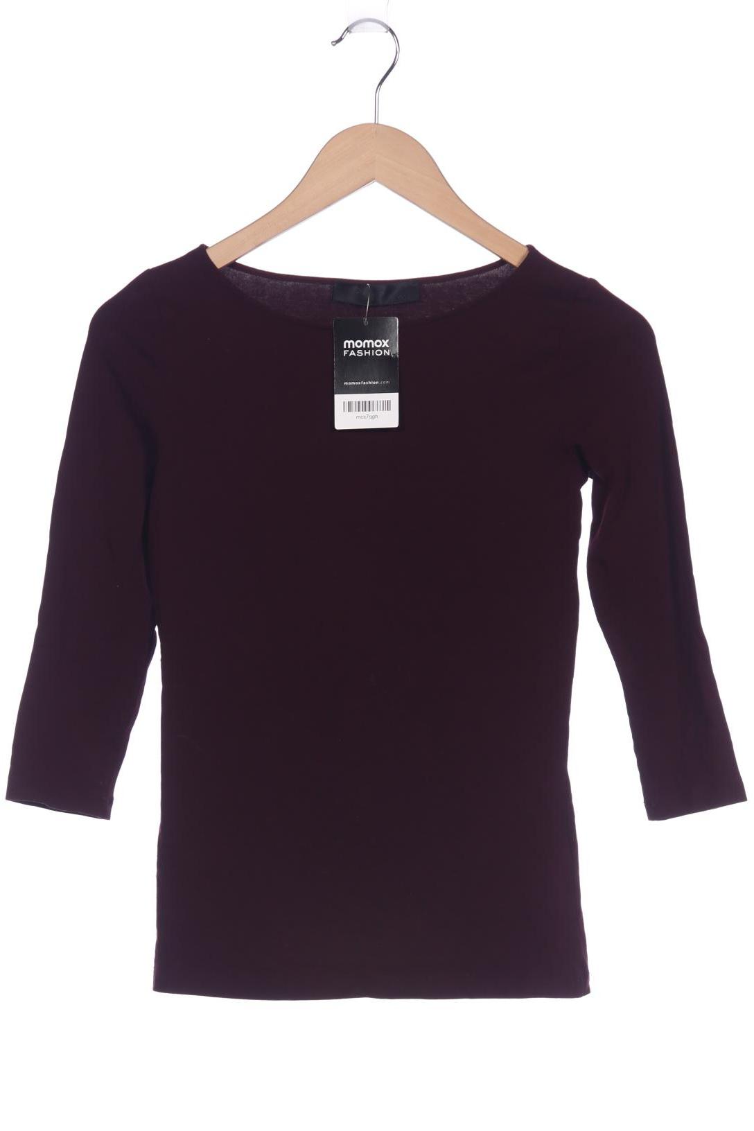 

Hallhuber Damen Langarmshirt, bordeaux, Gr. 34