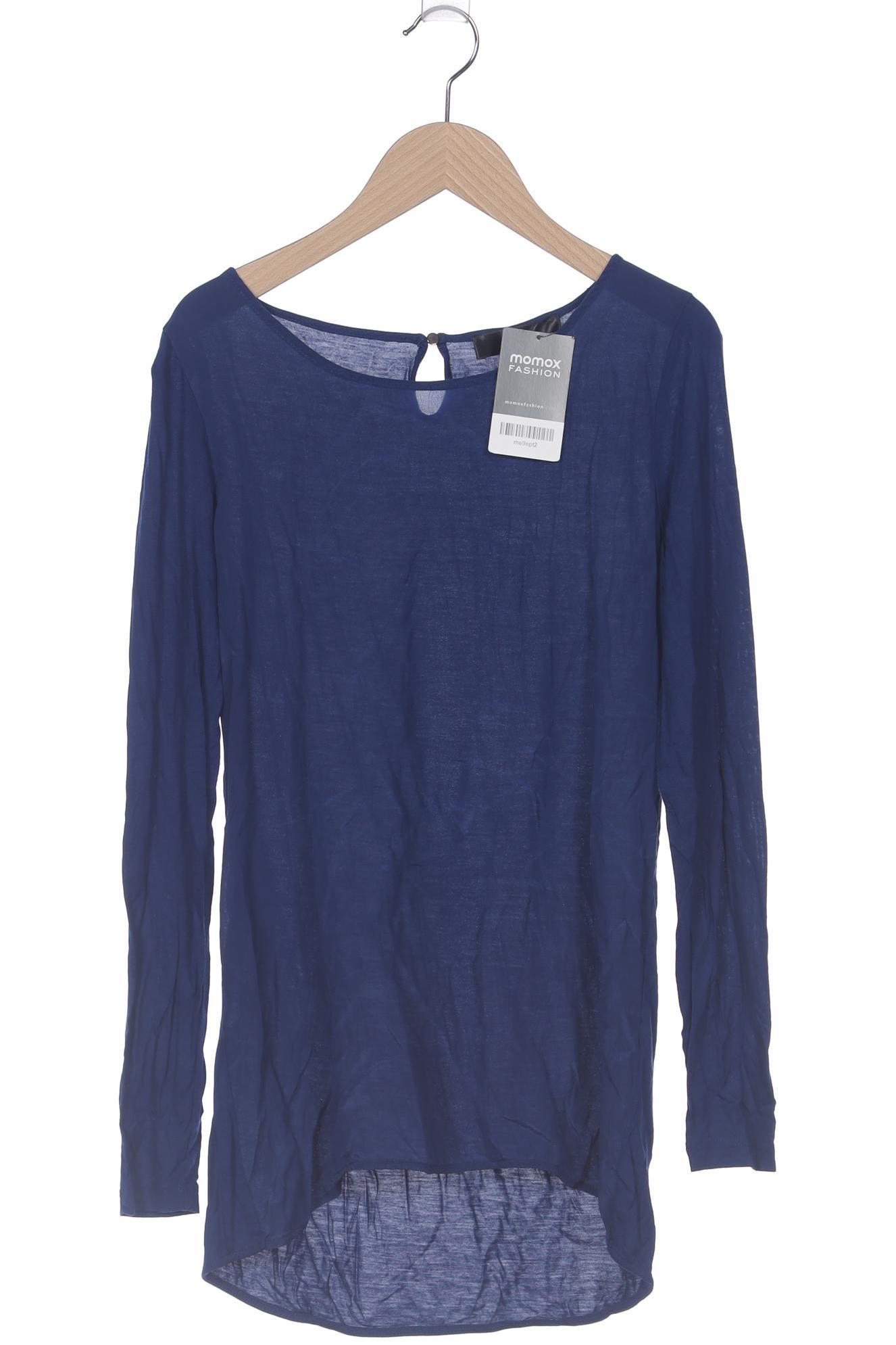 

Hallhuber Damen Langarmshirt, blau, Gr. 36