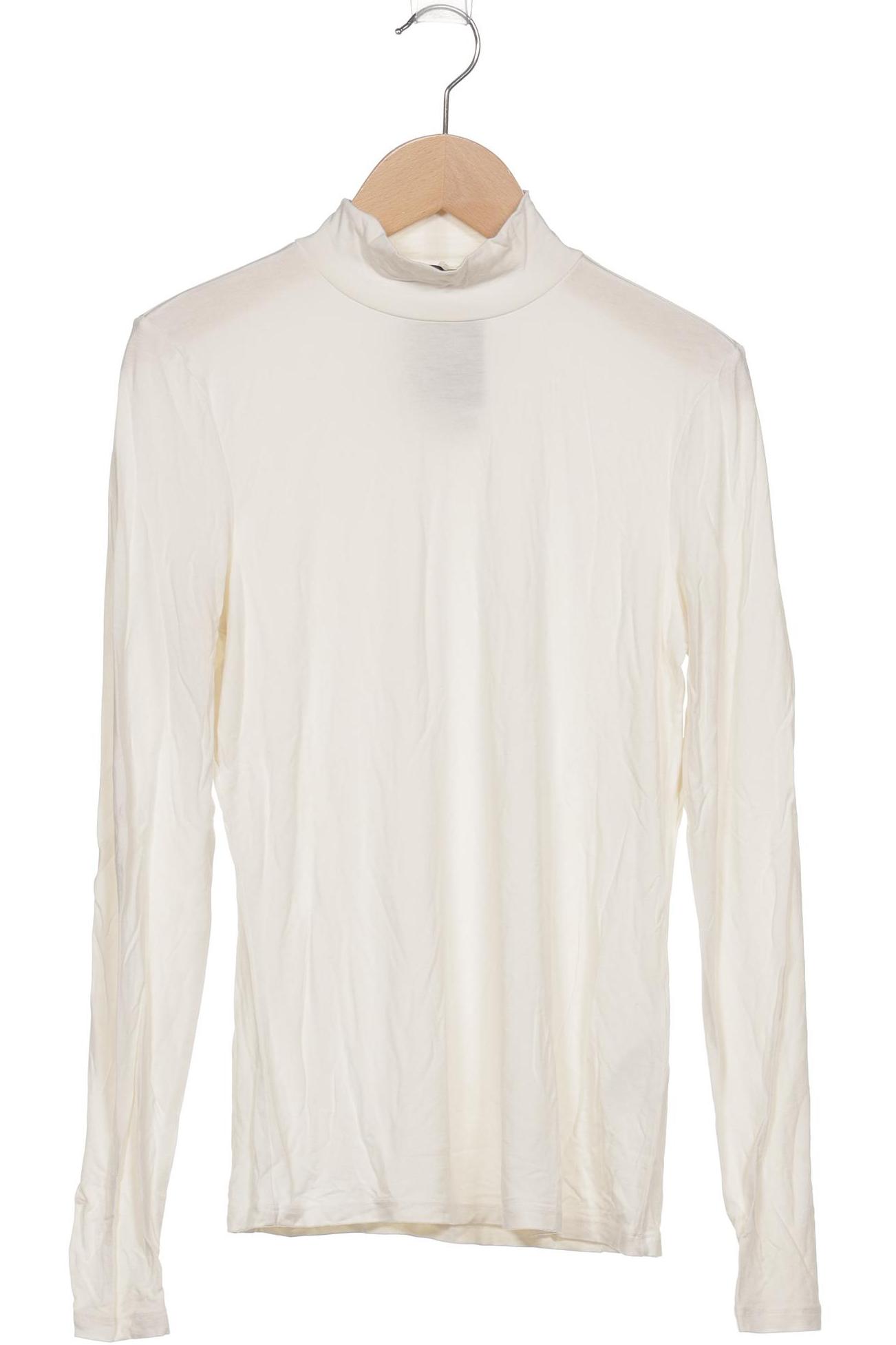 

Hallhuber Damen Langarmshirt, weiß, Gr. 36