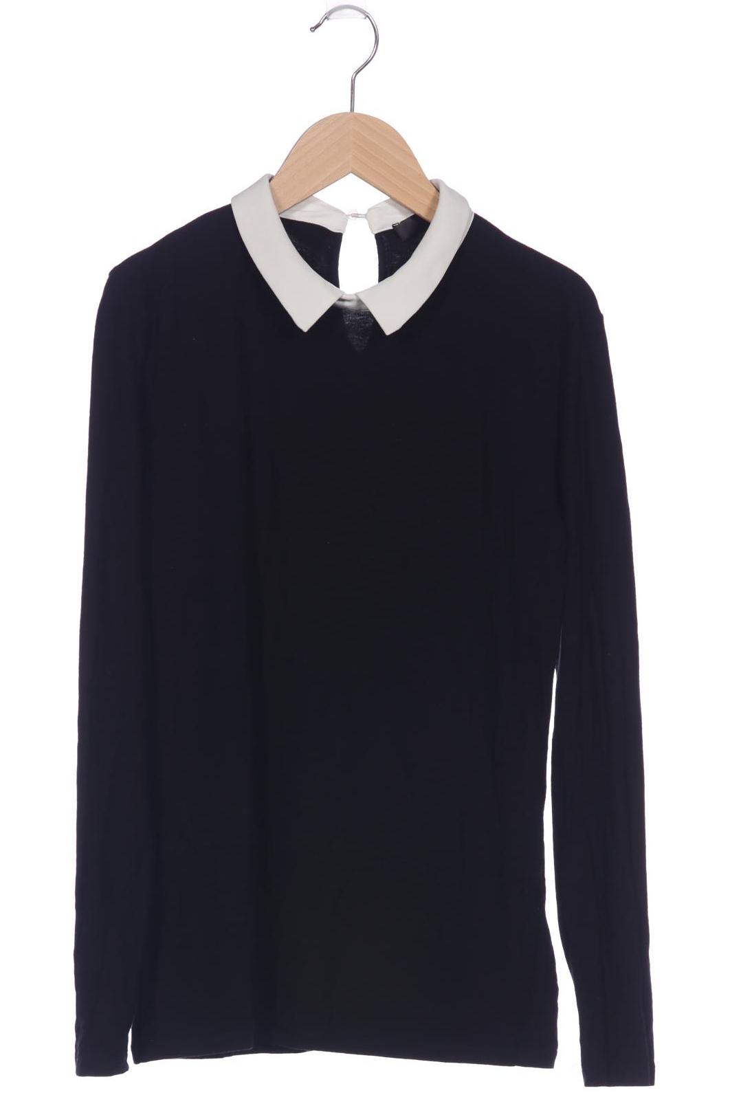 

Hallhuber Damen Langarmshirt, schwarz, Gr. 34
