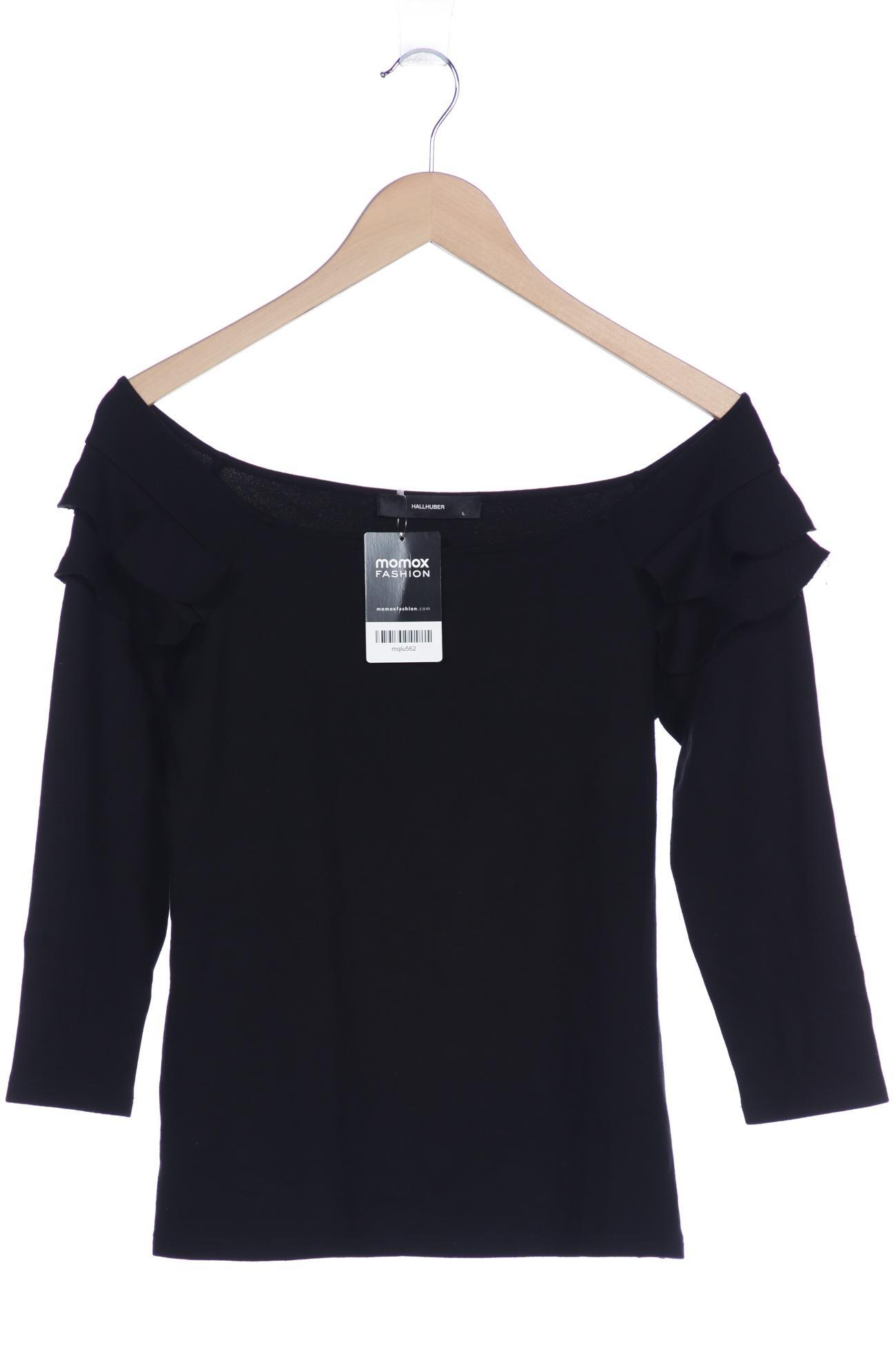 

Hallhuber Damen Langarmshirt, schwarz