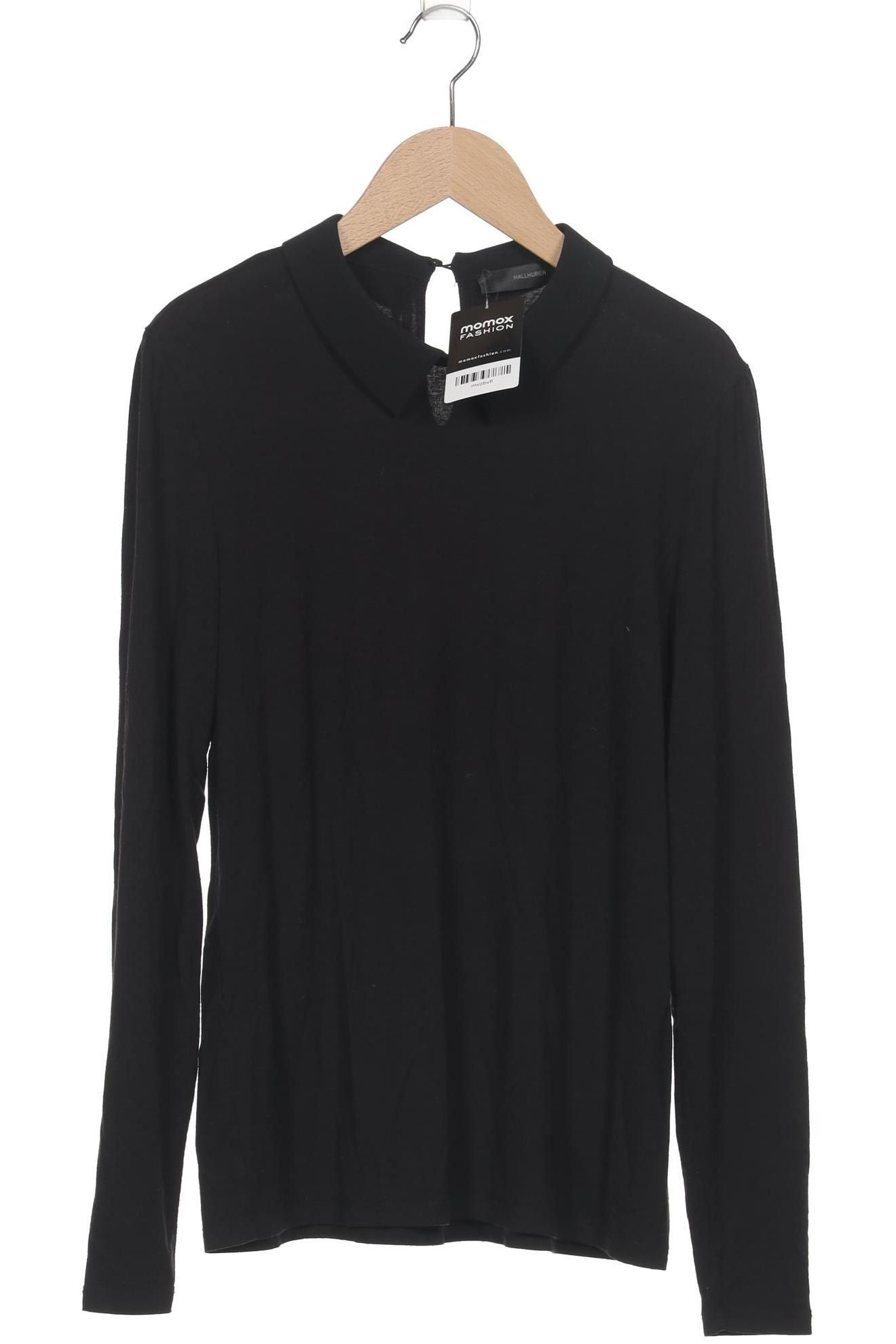 

Hallhuber Damen Langarmshirt, schwarz, Gr. 42