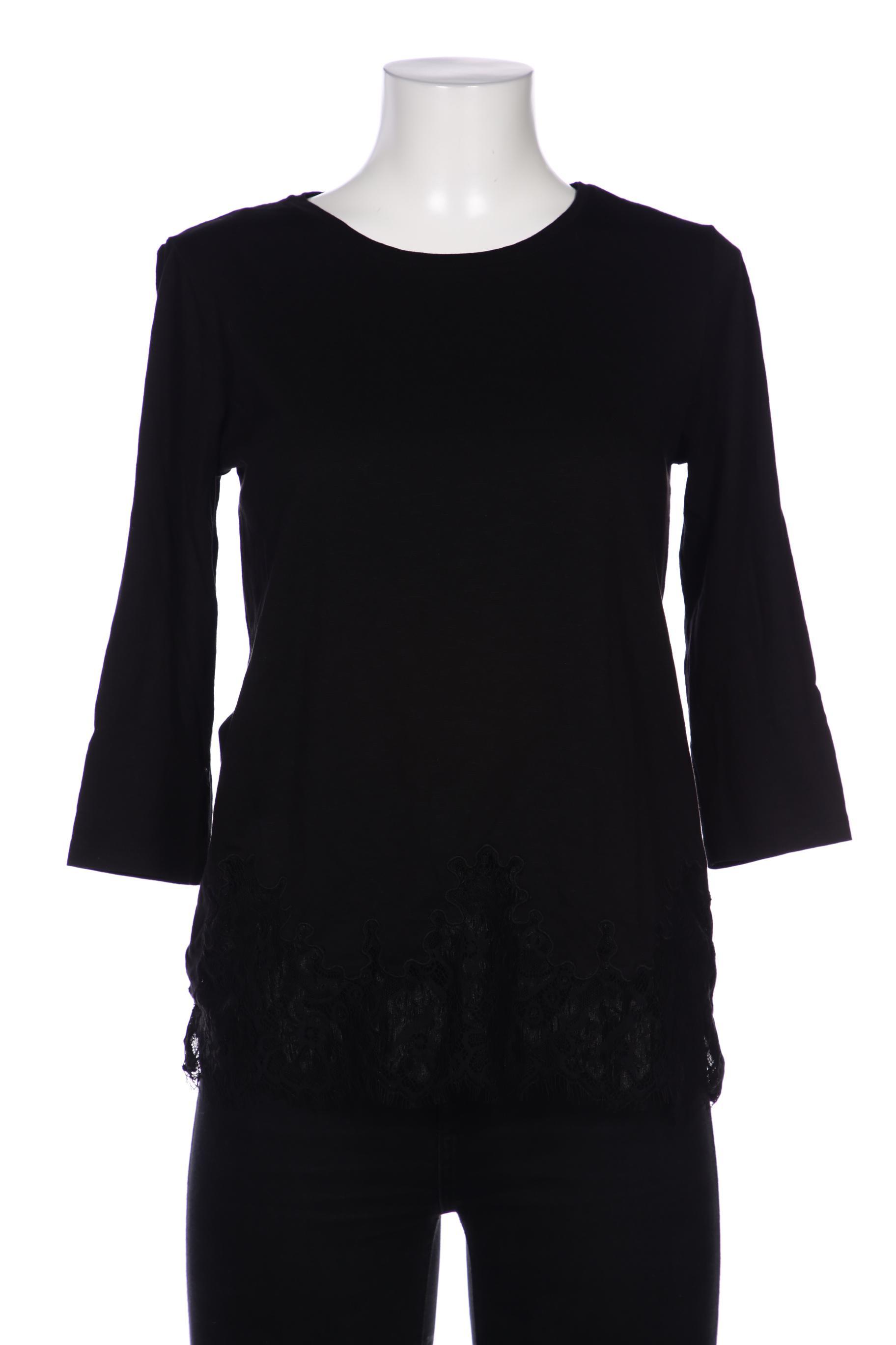 

Hallhuber Damen Langarmshirt, schwarz, Gr. 42