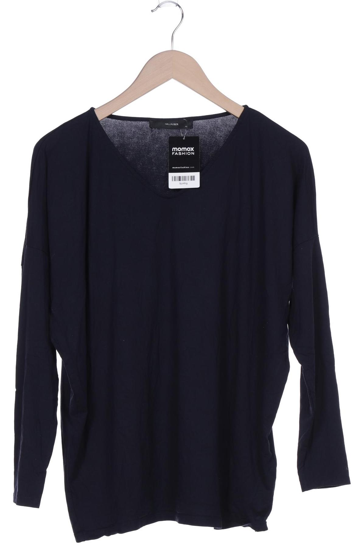 

Hallhuber Damen Langarmshirt, marineblau, Gr. 44