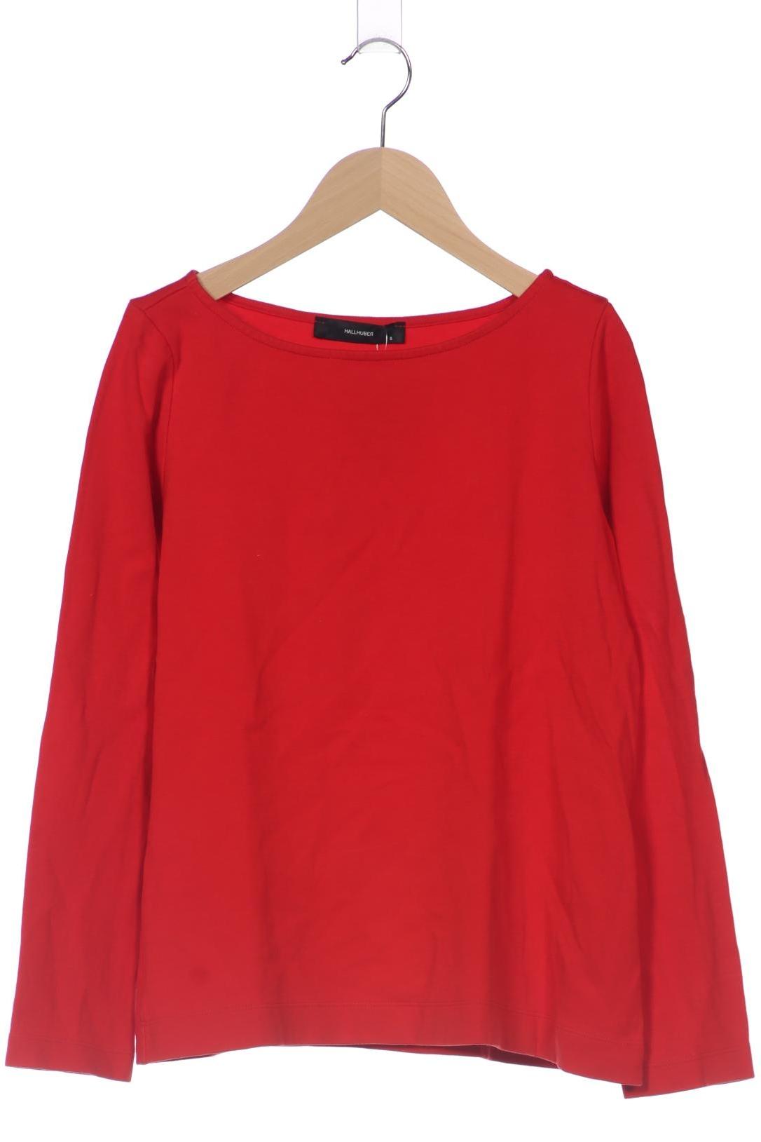 

Hallhuber Damen Langarmshirt, rot, Gr. 36