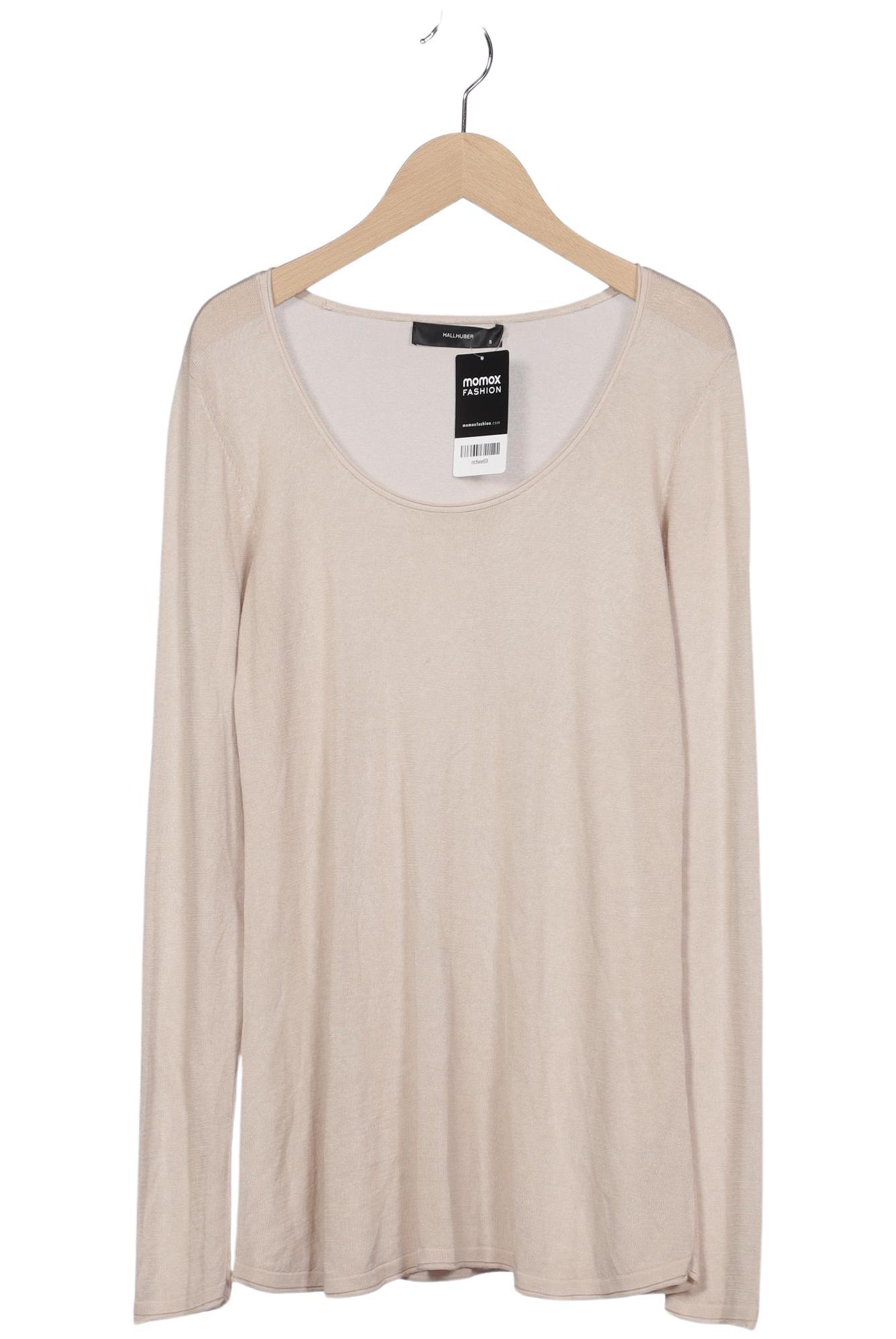 

Hallhuber Damen Langarmshirt, beige, Gr. 36