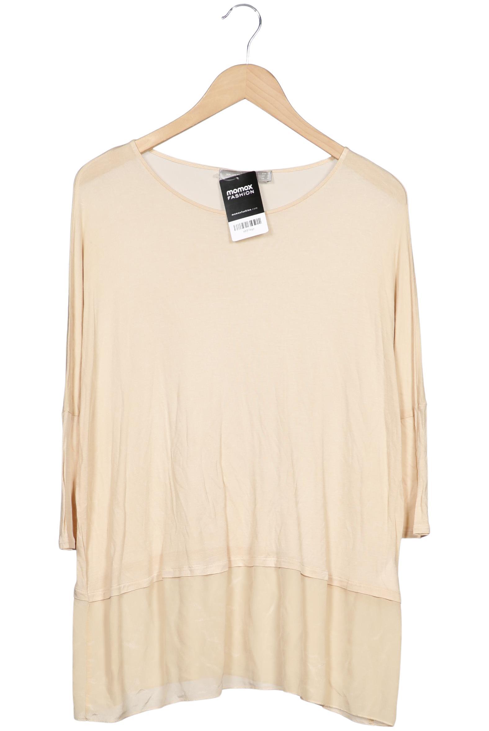 

Hallhuber Damen Langarmshirt, beige, Gr. 38