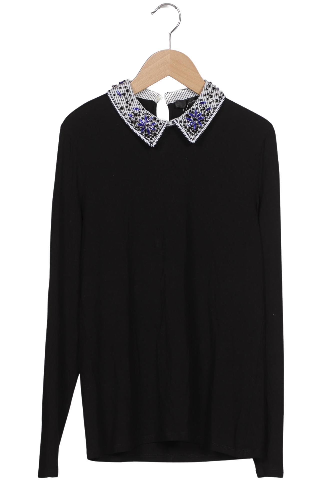 

Hallhuber Damen Langarmshirt, schwarz, Gr. 38