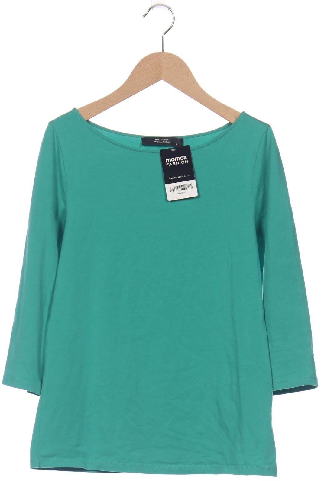 

Hallhuber Damen Langarmshirt, türkis, Gr. 36
