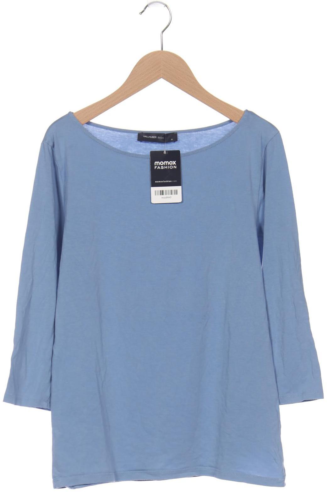 

Hallhuber Damen Langarmshirt, blau, Gr. 44