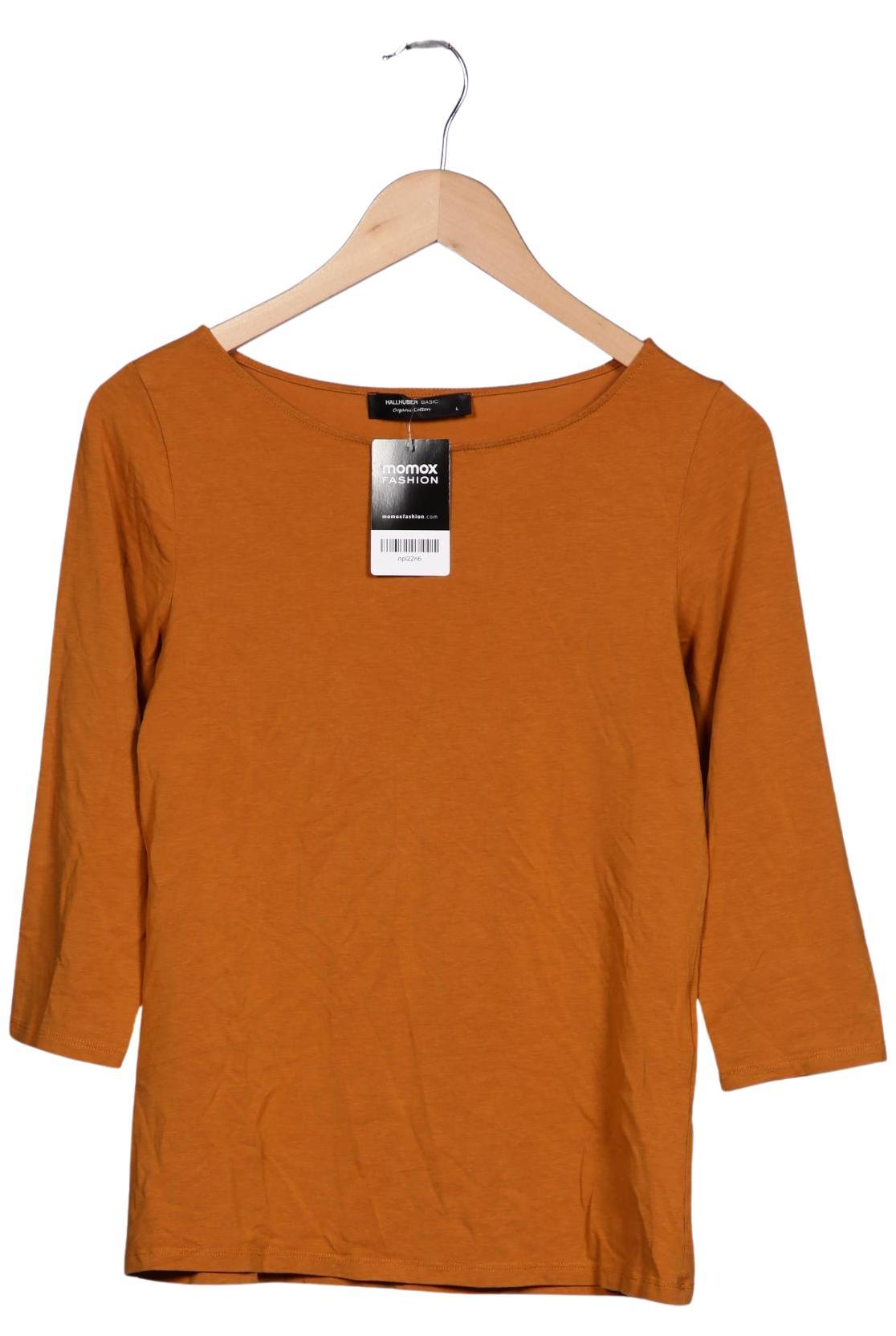 

Hallhuber Damen Langarmshirt, orange, Gr. 42