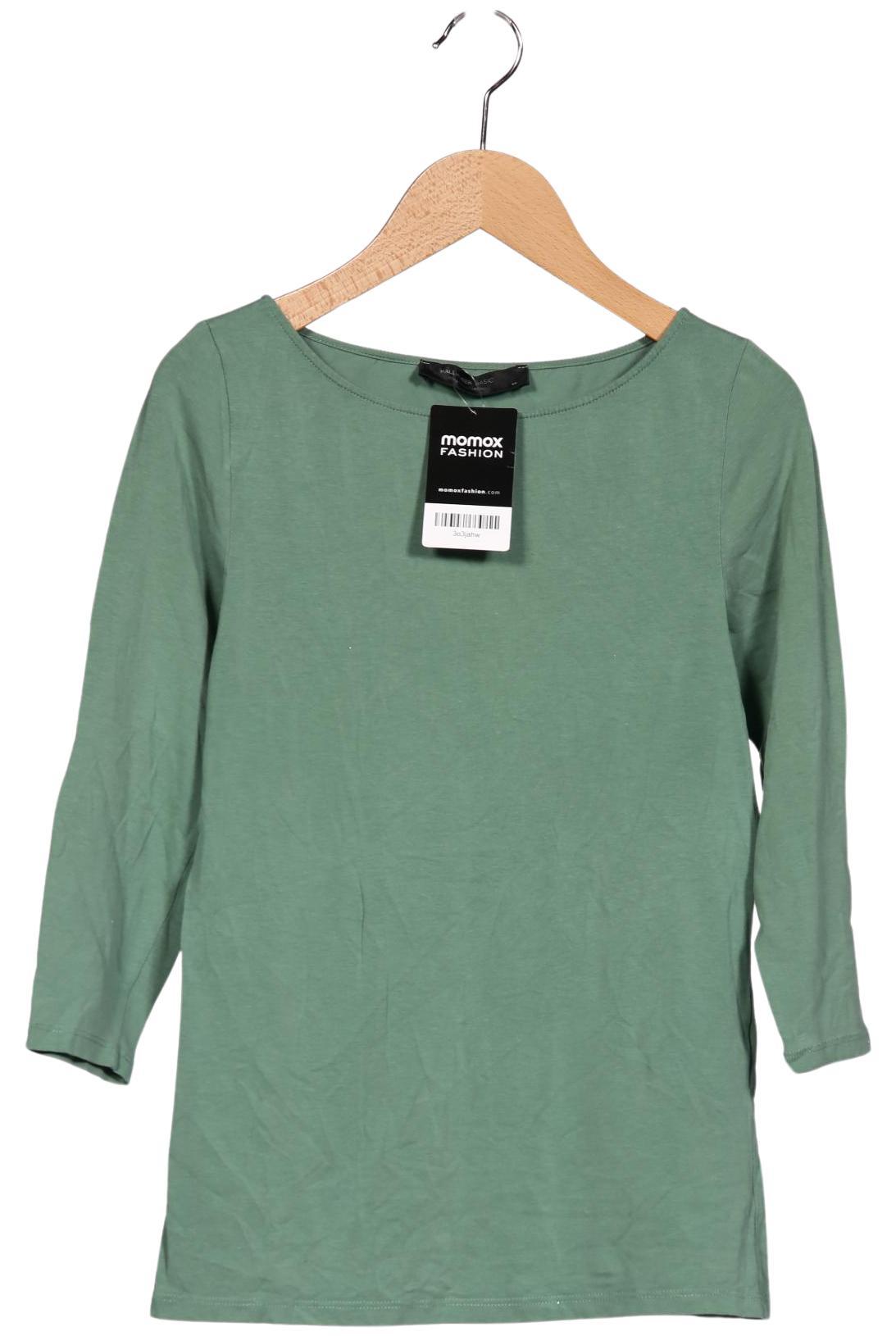 

Hallhuber Damen Langarmshirt, grün, Gr. 34