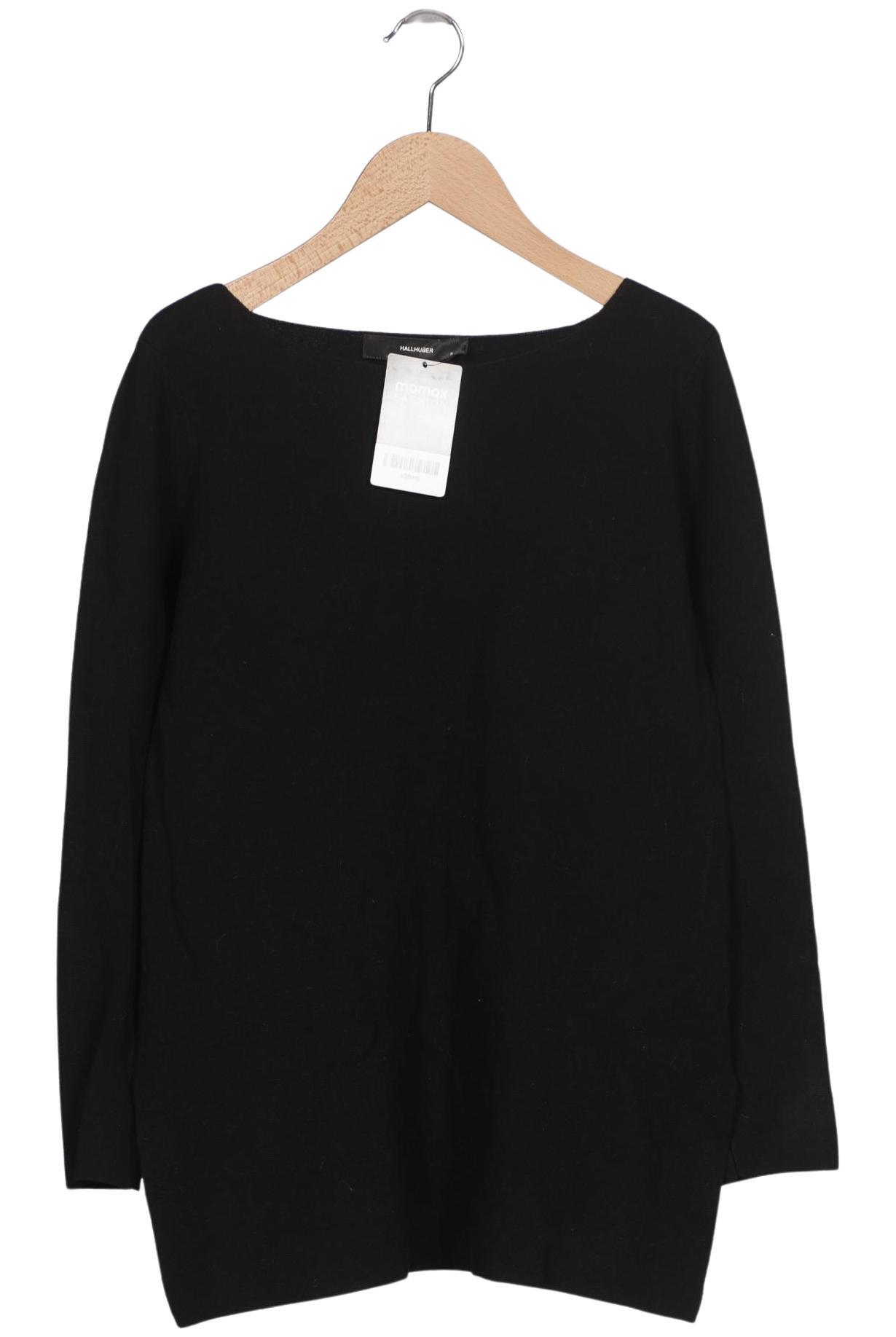 

Hallhuber Damen Langarmshirt, schwarz, Gr. 36