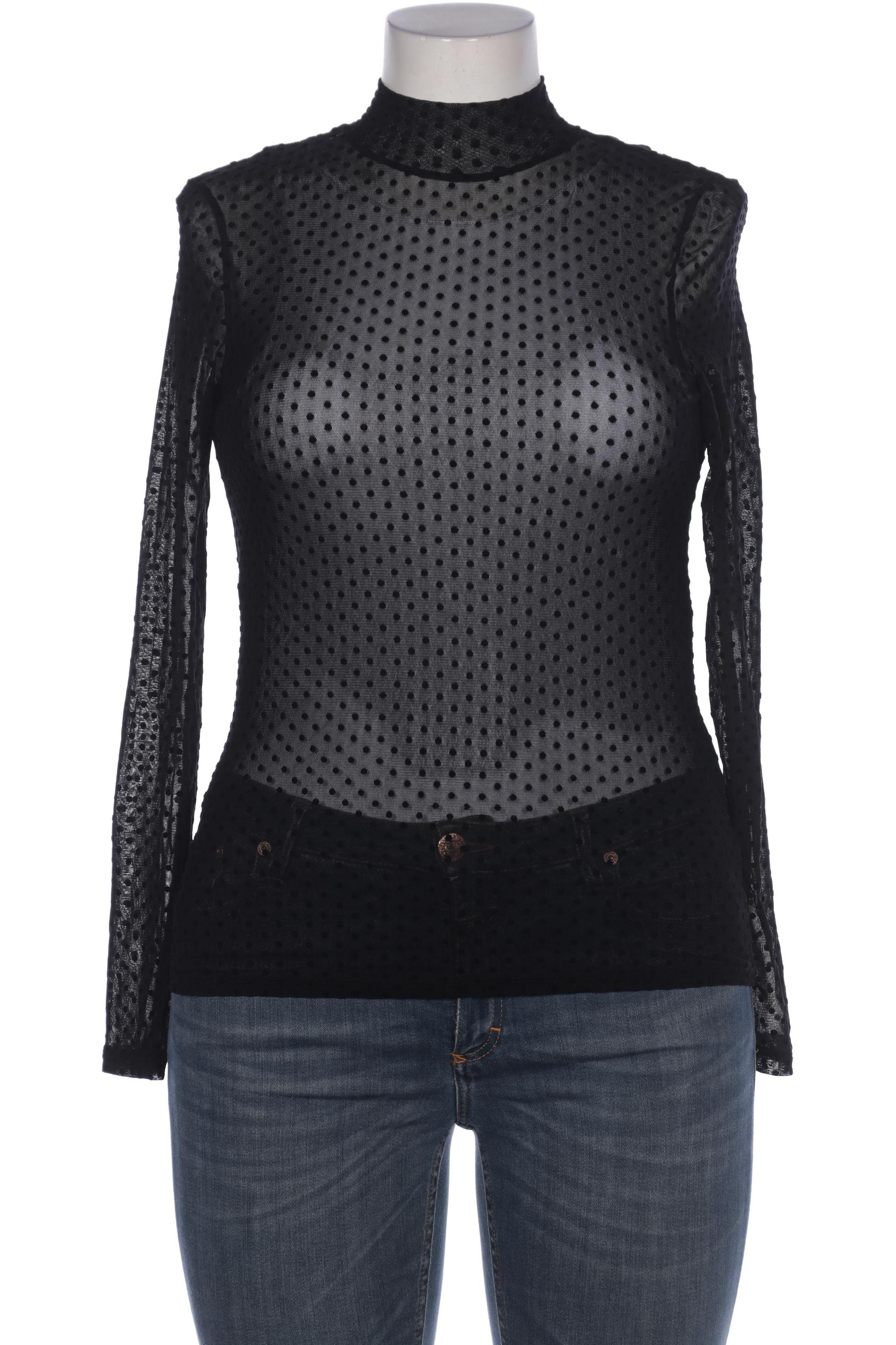 

Hallhuber Damen Langarmshirt, schwarz, Gr. 36