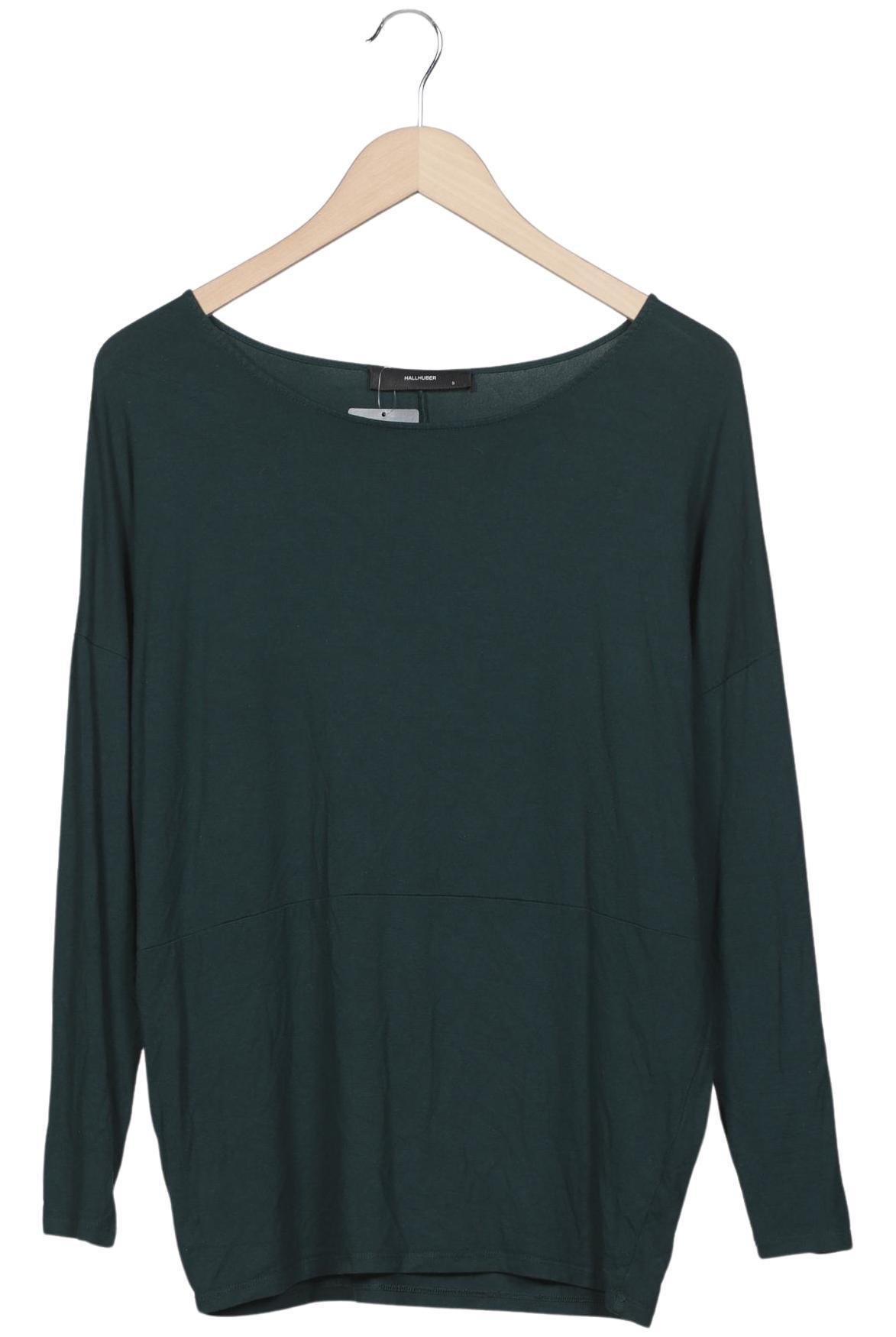 

Hallhuber Damen Langarmshirt, grün, Gr. 36
