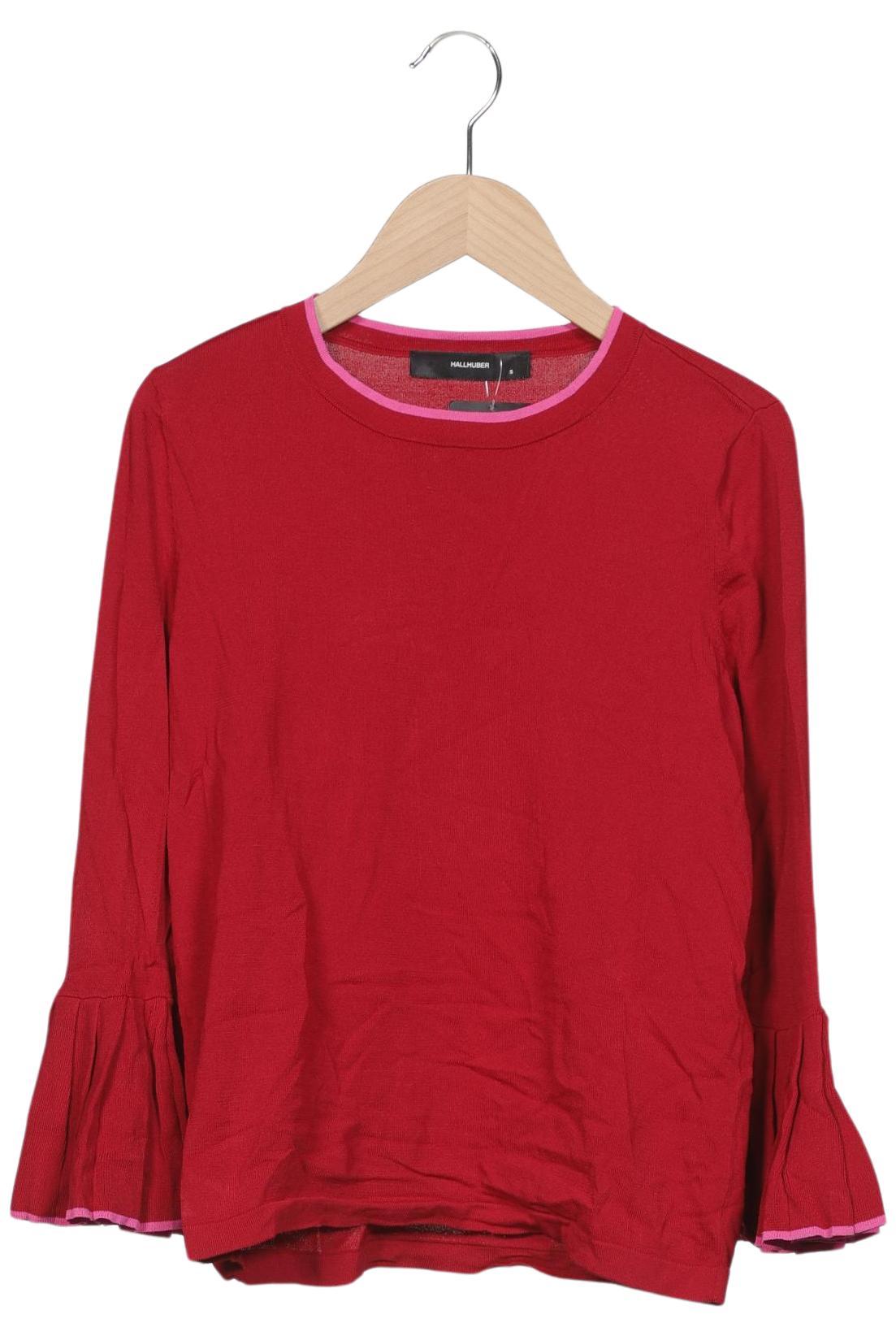 

Hallhuber Damen Langarmshirt, rot, Gr. 36