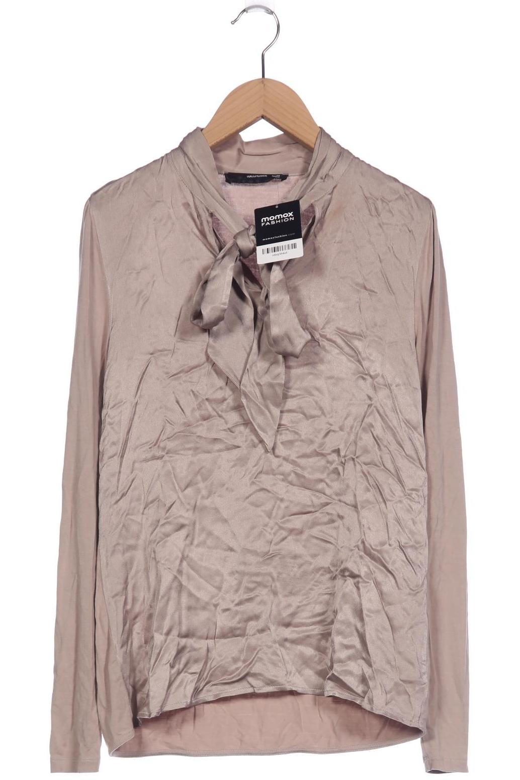 

Hallhuber Damen Langarmshirt, beige, Gr. 34