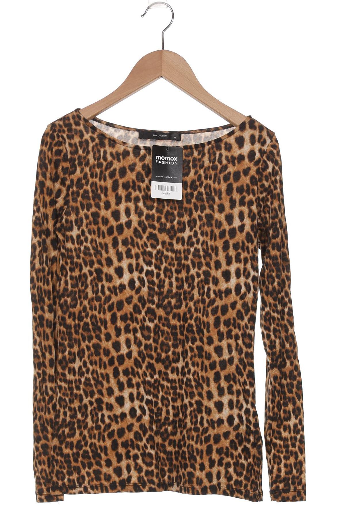

Hallhuber Damen Langarmshirt, braun, Gr. 34