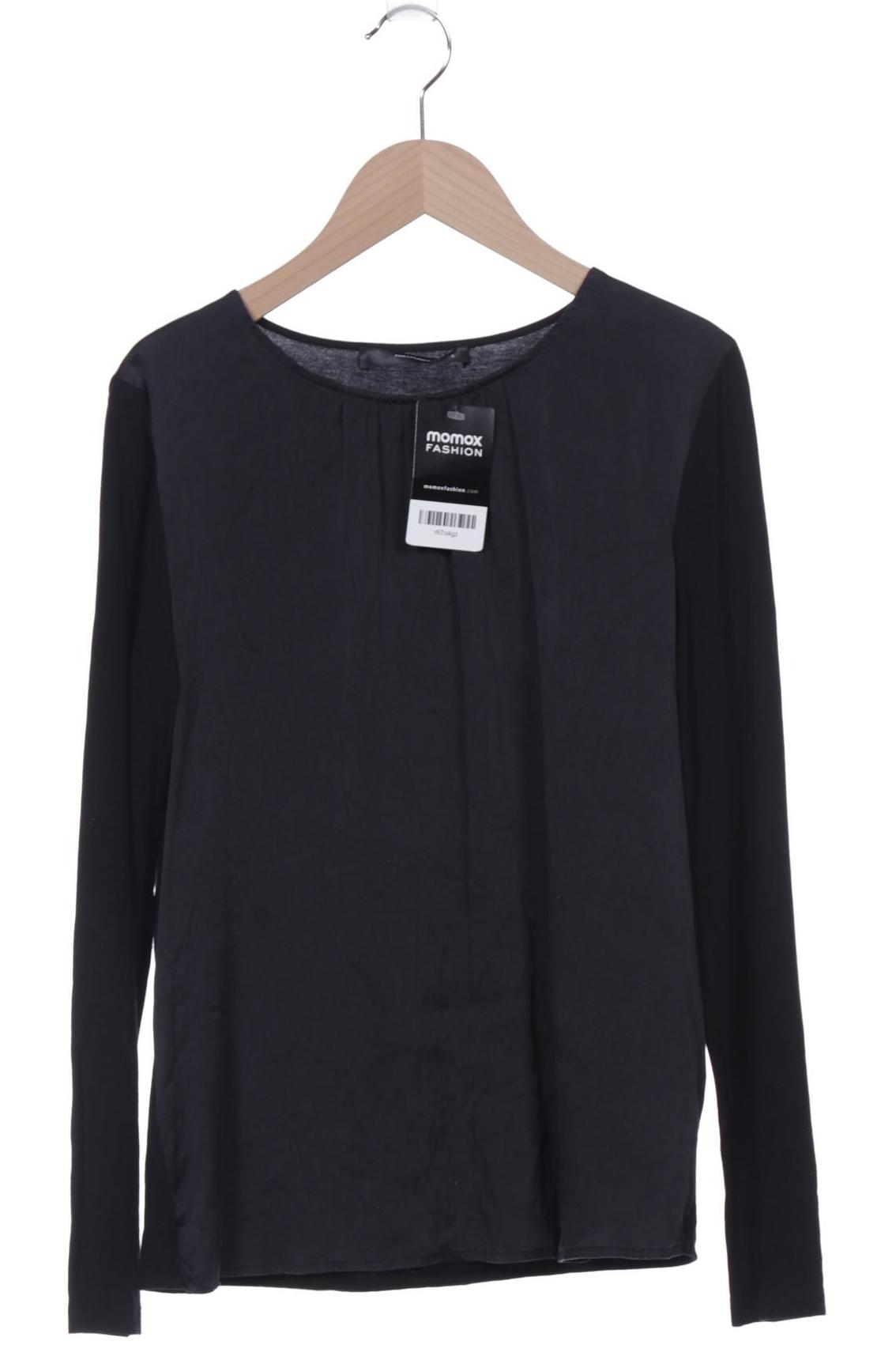 

Hallhuber Damen Langarmshirt, schwarz, Gr. 36