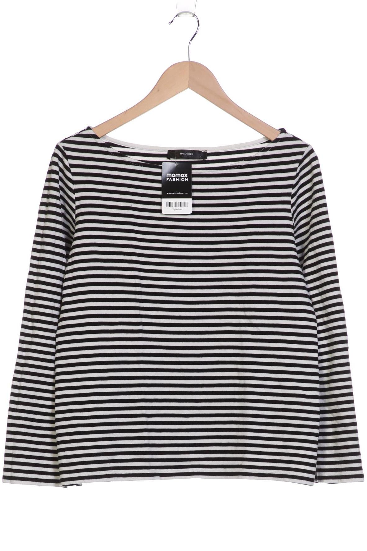 

Hallhuber Damen Langarmshirt, weiß, Gr. 42