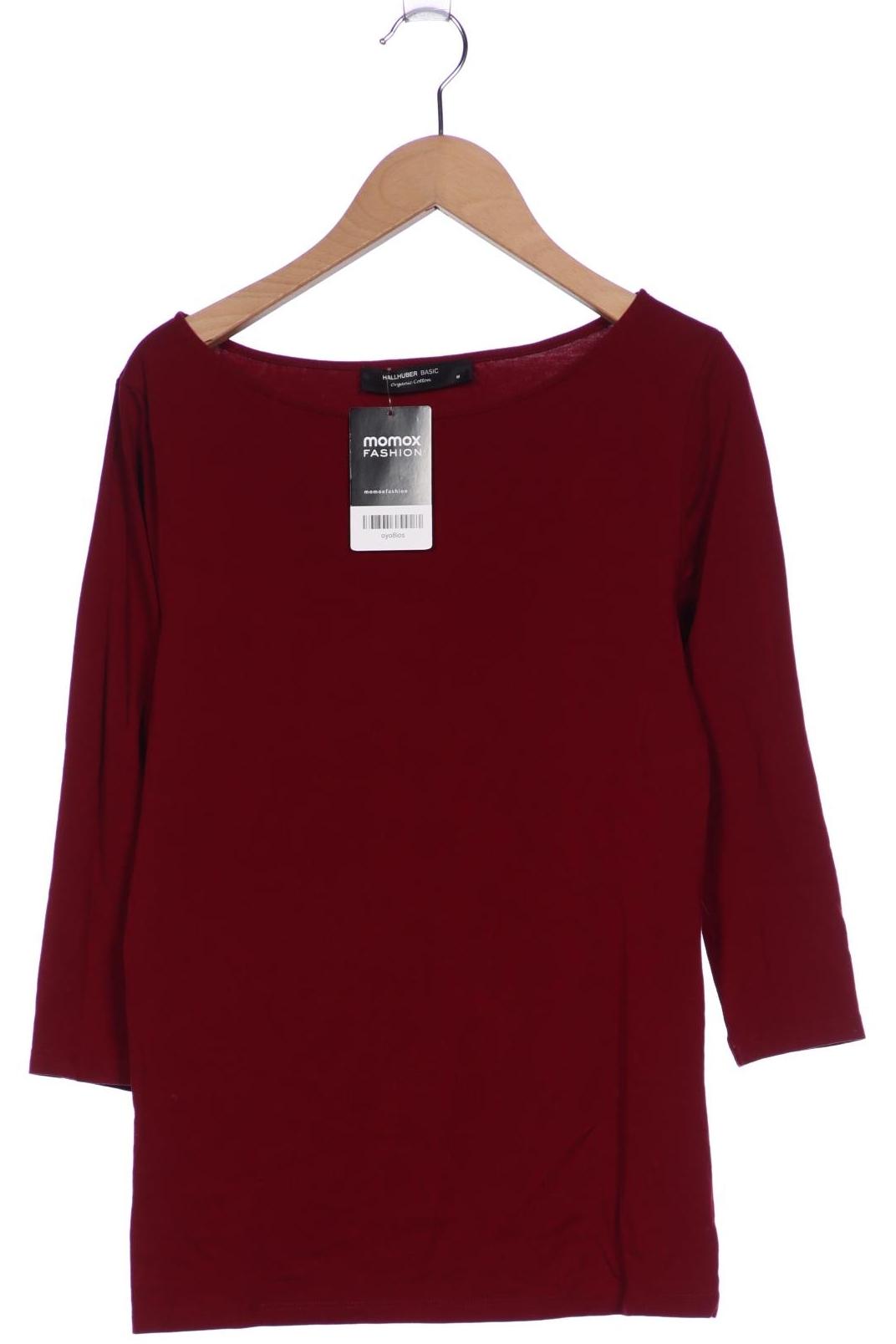

Hallhuber Damen Langarmshirt, bordeaux, Gr. 38