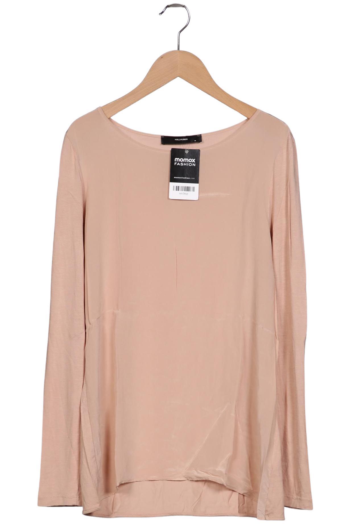 

Hallhuber Damen Langarmshirt, beige, Gr. 38