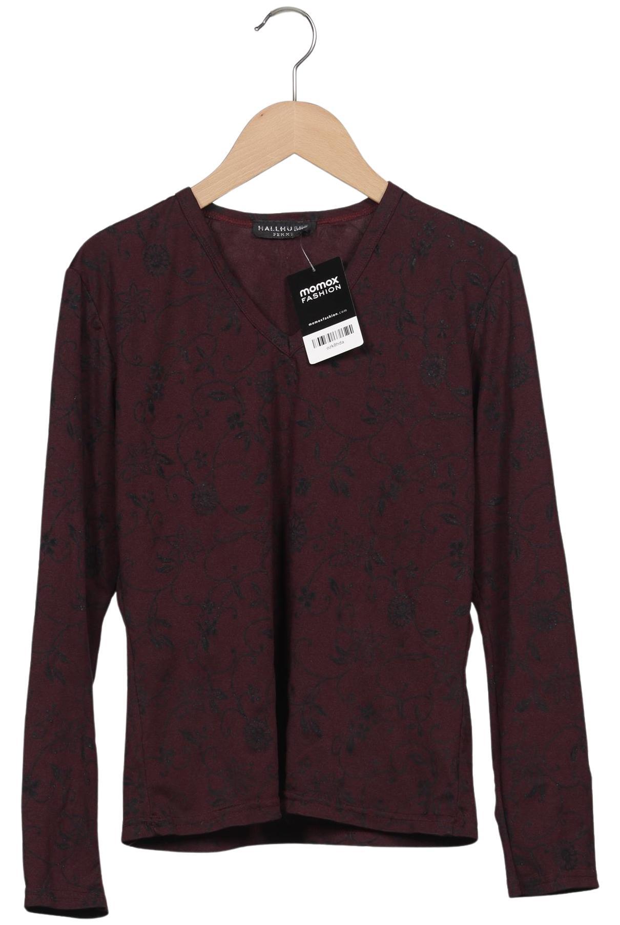 

Hallhuber Damen Langarmshirt, bordeaux, Gr. 36
