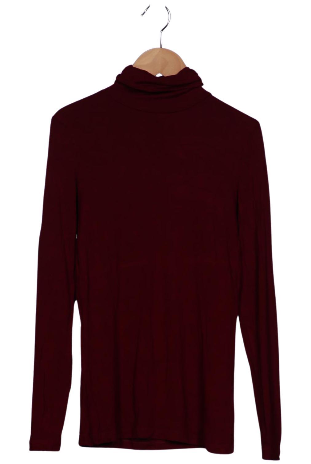 

Hallhuber Damen Langarmshirt, bordeaux, Gr. 36