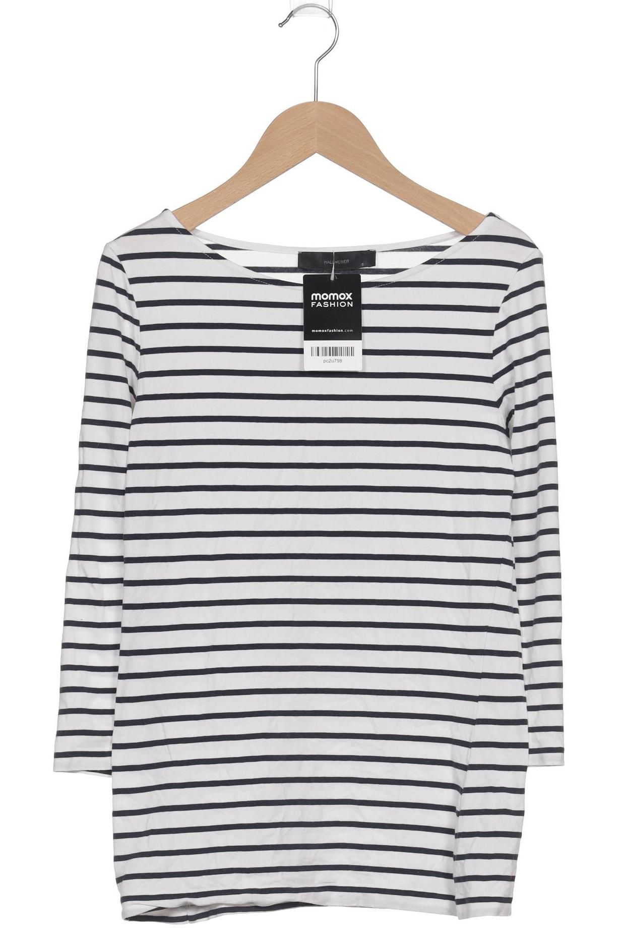 

Hallhuber Damen Langarmshirt, weiß, Gr. 36