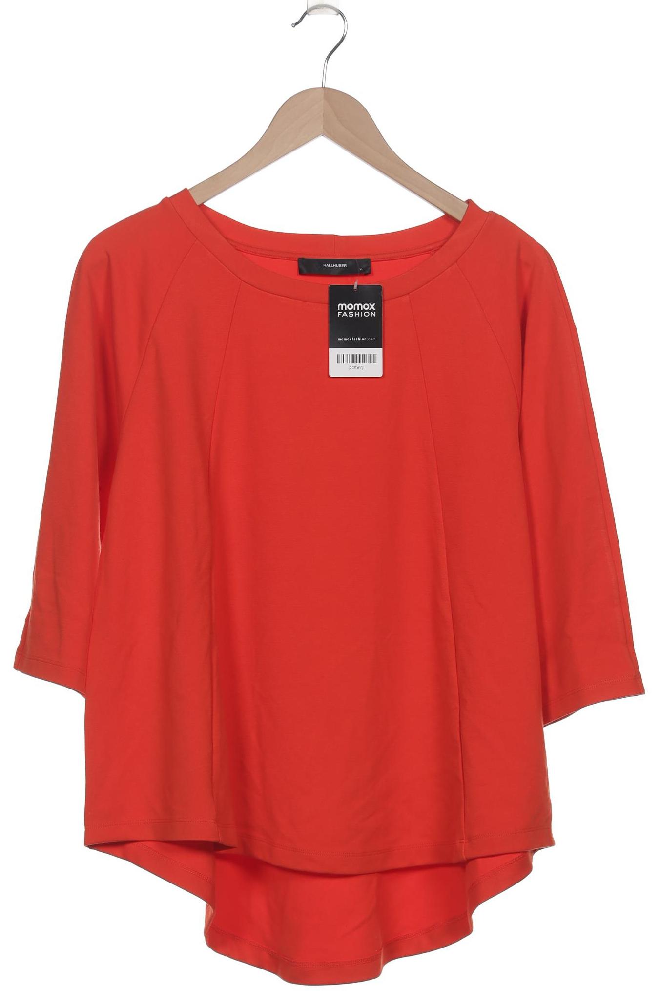 

Hallhuber Damen Langarmshirt, rot, Gr. 44