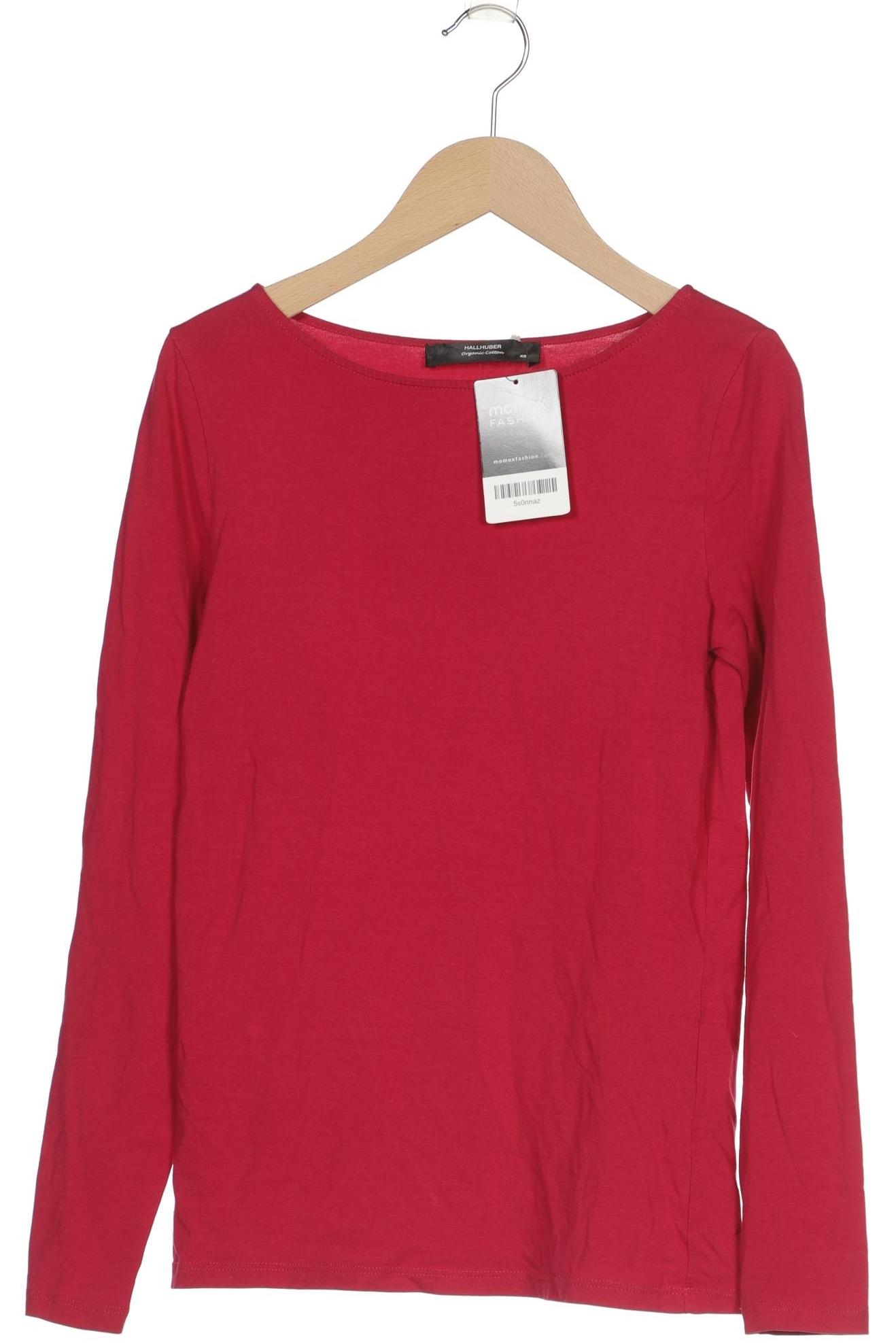 

Hallhuber Damen Langarmshirt, pink, Gr. 34