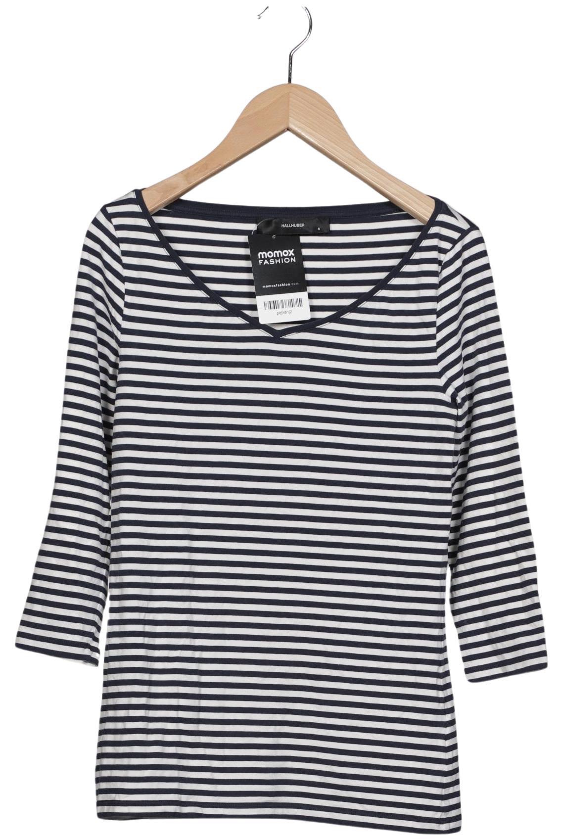 

Hallhuber Damen Langarmshirt, marineblau, Gr. 36