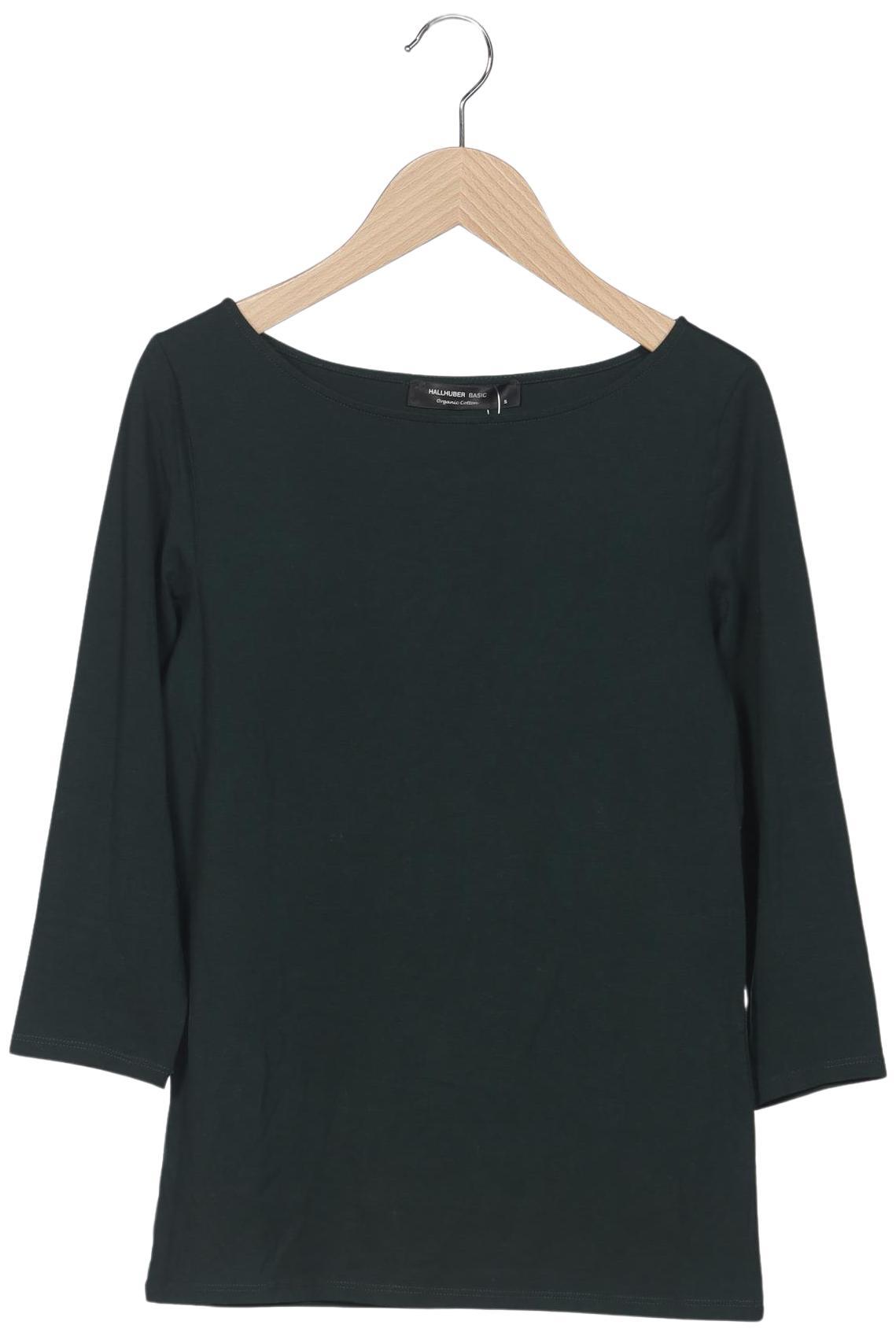 

Hallhuber Damen Langarmshirt, grün, Gr. 36