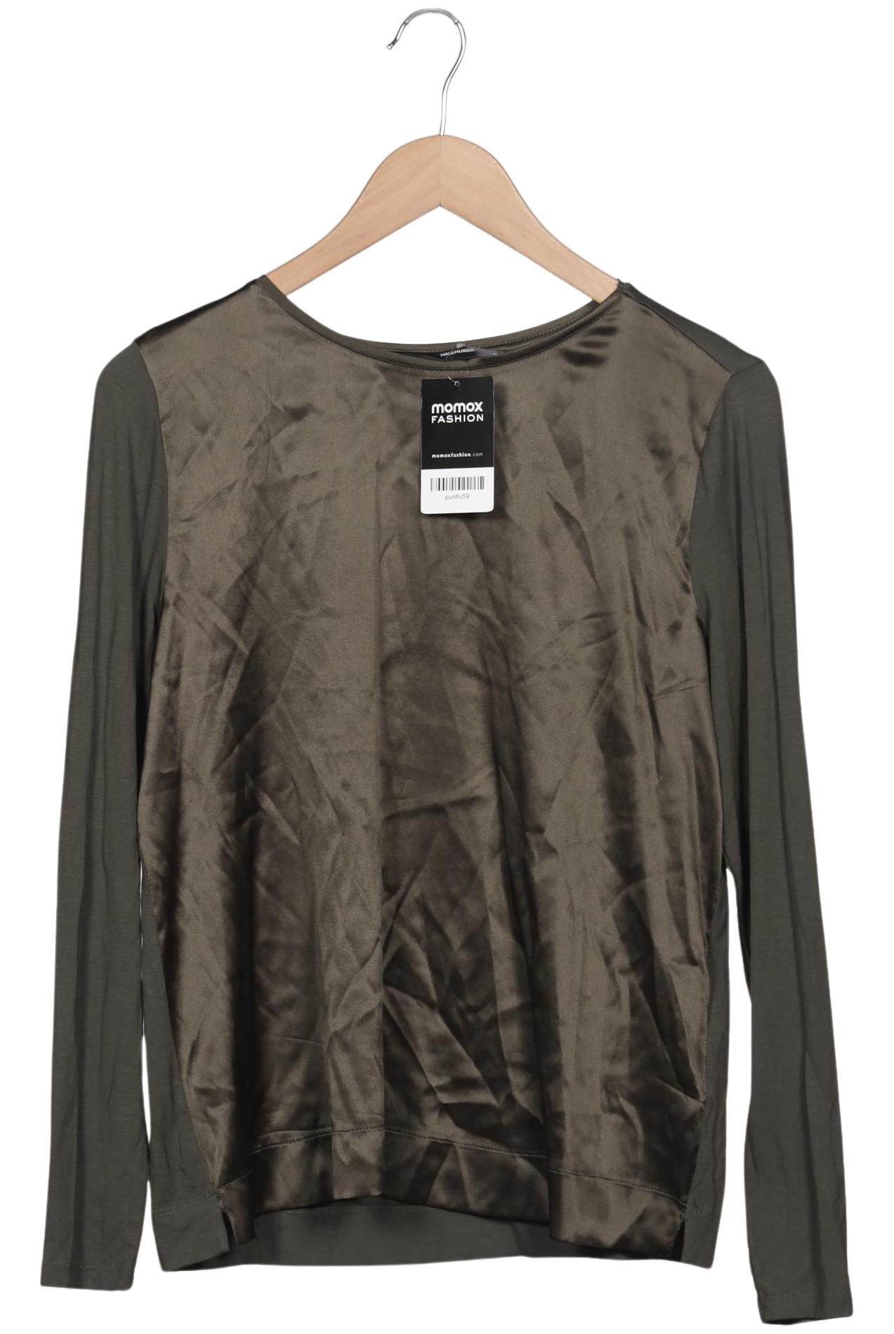 

Hallhuber Damen Langarmshirt, grün, Gr. 38
