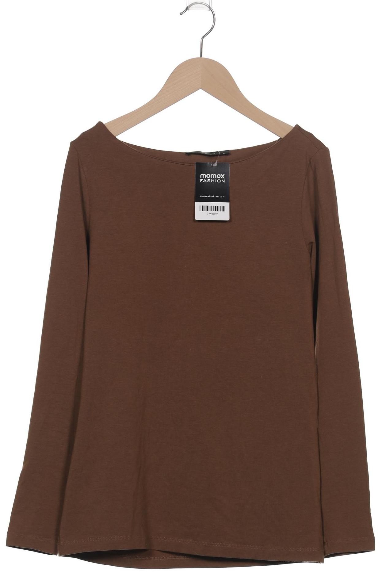 

Hallhuber Damen Langarmshirt, braun, Gr. 36