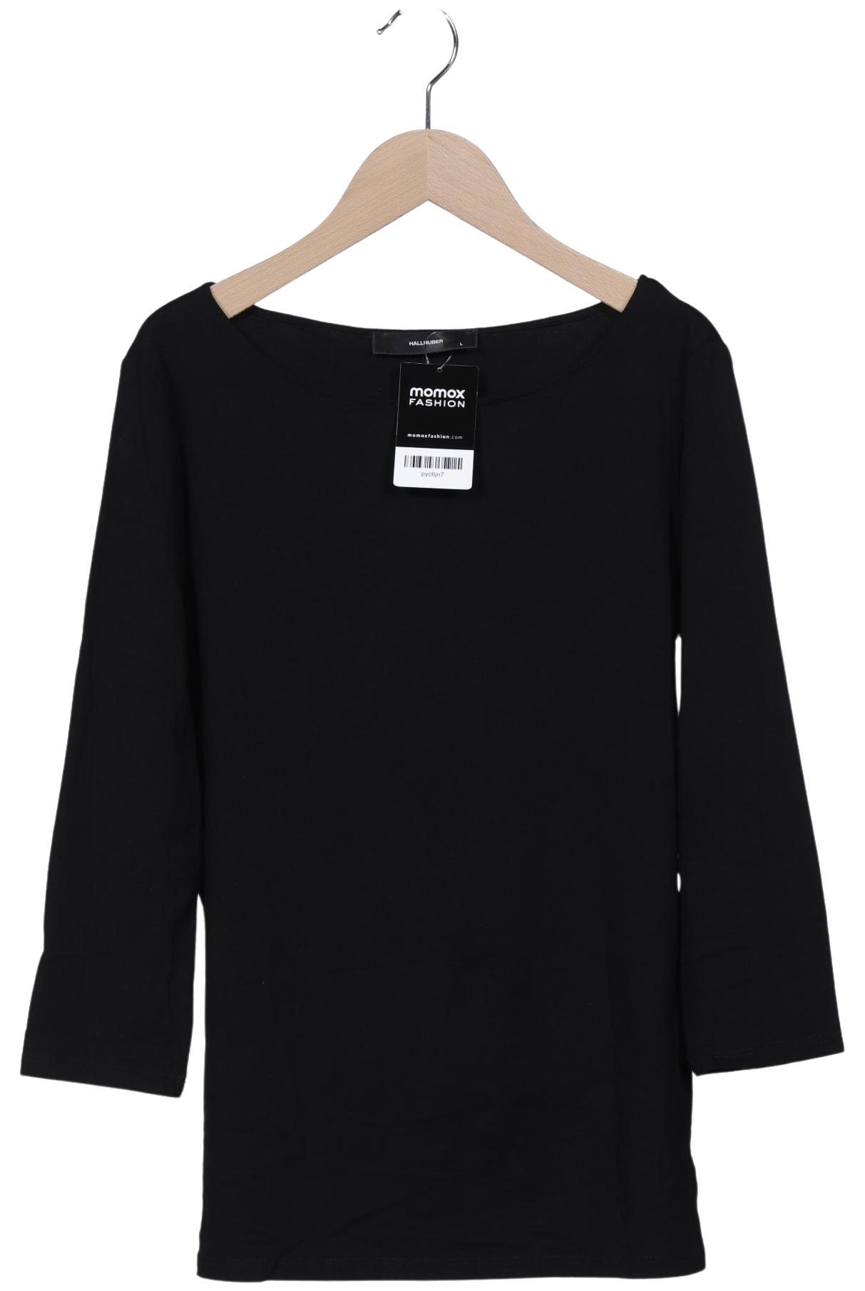 

Hallhuber Damen Langarmshirt, schwarz, Gr. 42