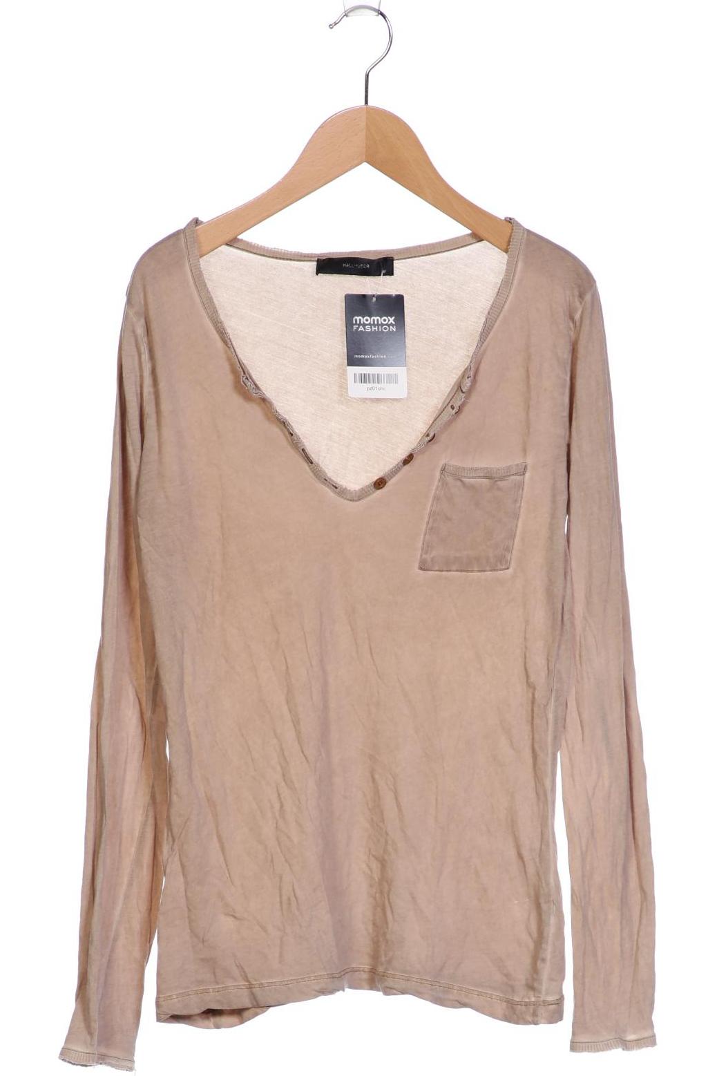 

Hallhuber Damen Langarmshirt, beige, Gr. 38