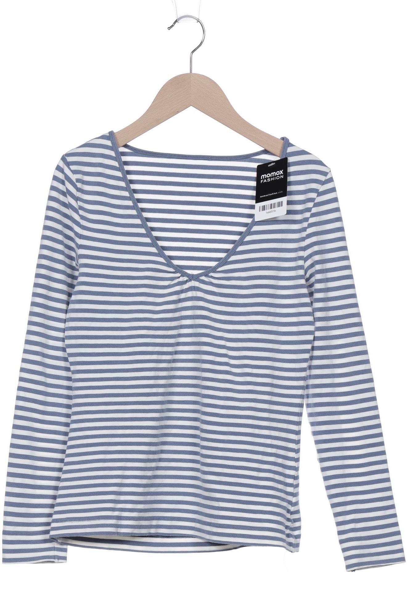 

Hallhuber Damen Langarmshirt, weiß, Gr. 34