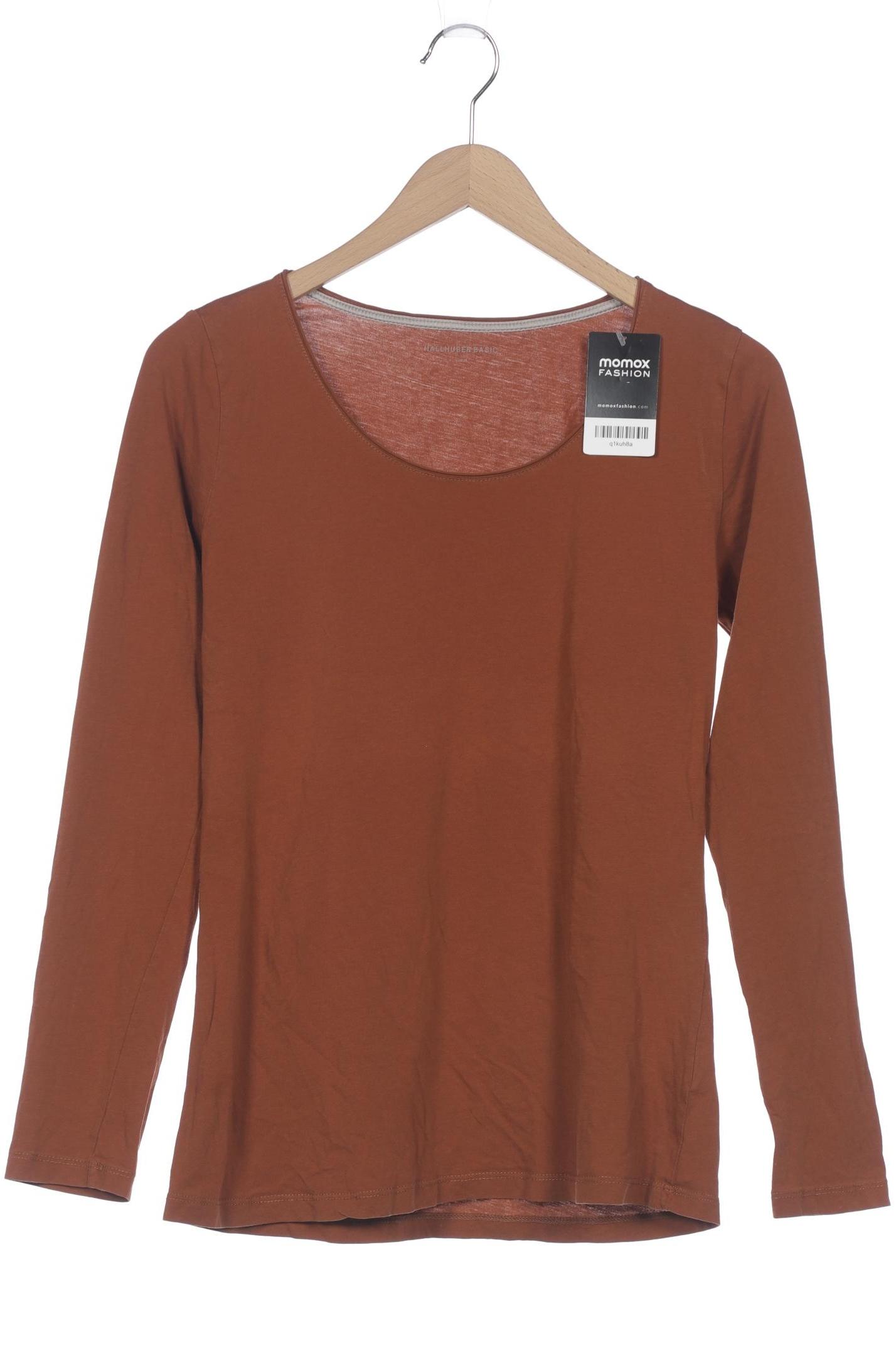 

Hallhuber Damen Langarmshirt, braun, Gr. 44
