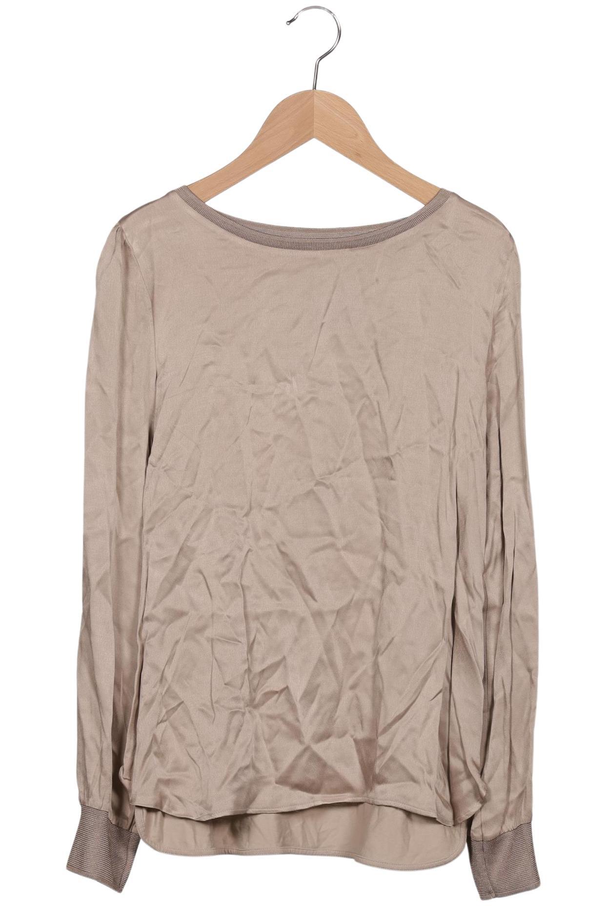 

Hallhuber Damen Langarmshirt, beige, Gr. 38