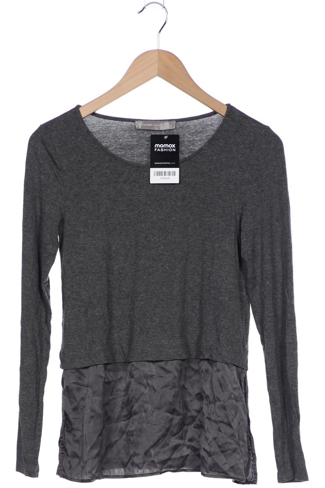 

Hallhuber Damen Langarmshirt, grau, Gr. 34