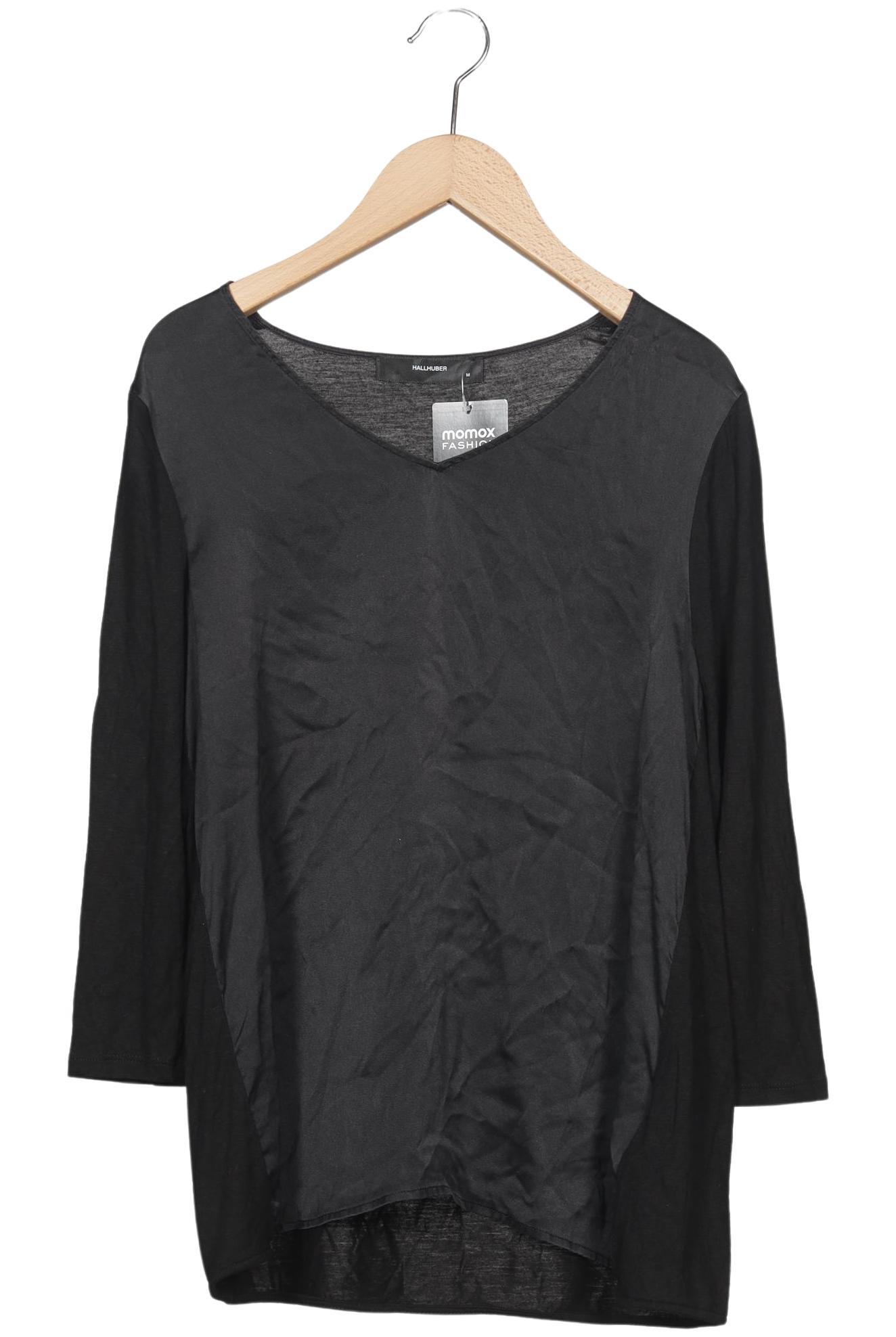 

Hallhuber Damen Langarmshirt, schwarz, Gr. 38
