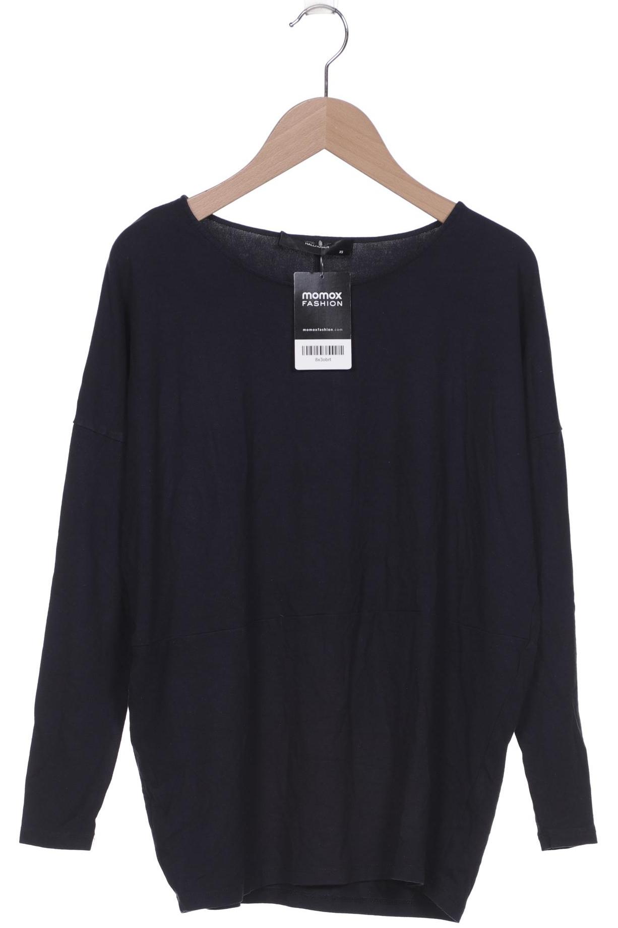 

Hallhuber Damen Langarmshirt, marineblau, Gr. 34