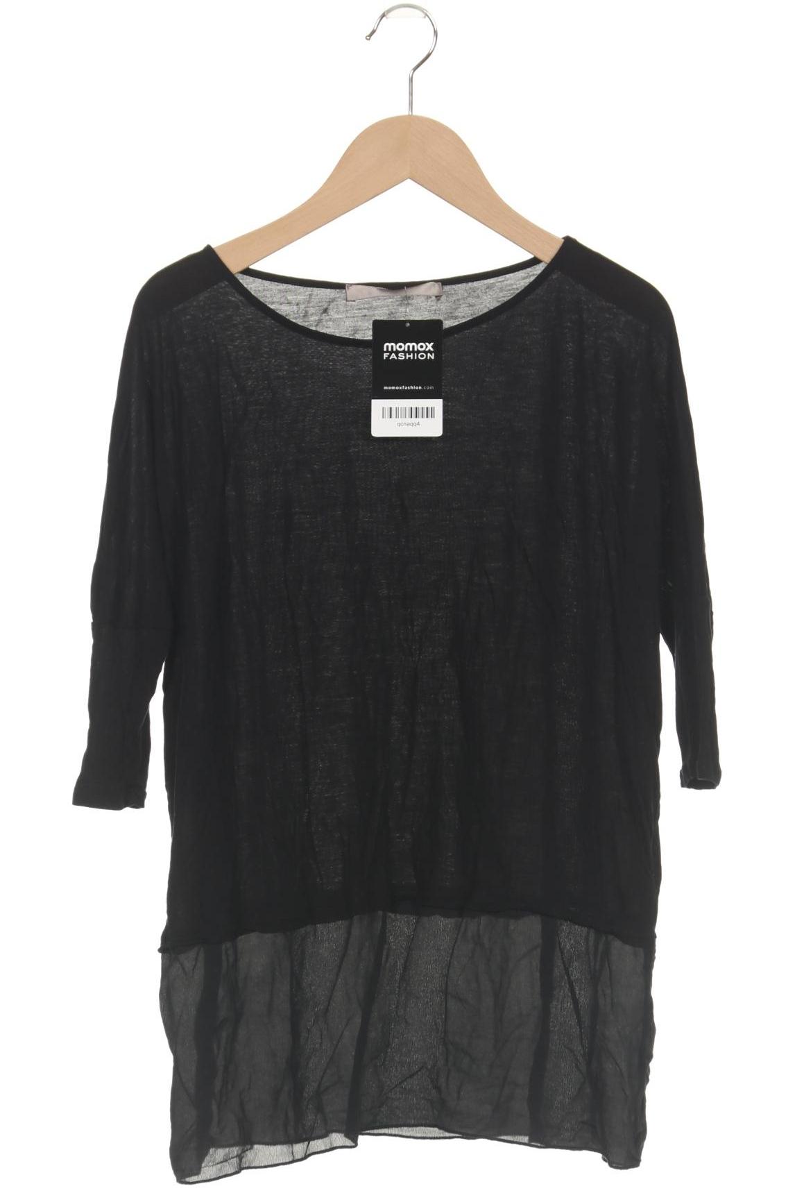 

Hallhuber Damen Langarmshirt, schwarz, Gr. 34